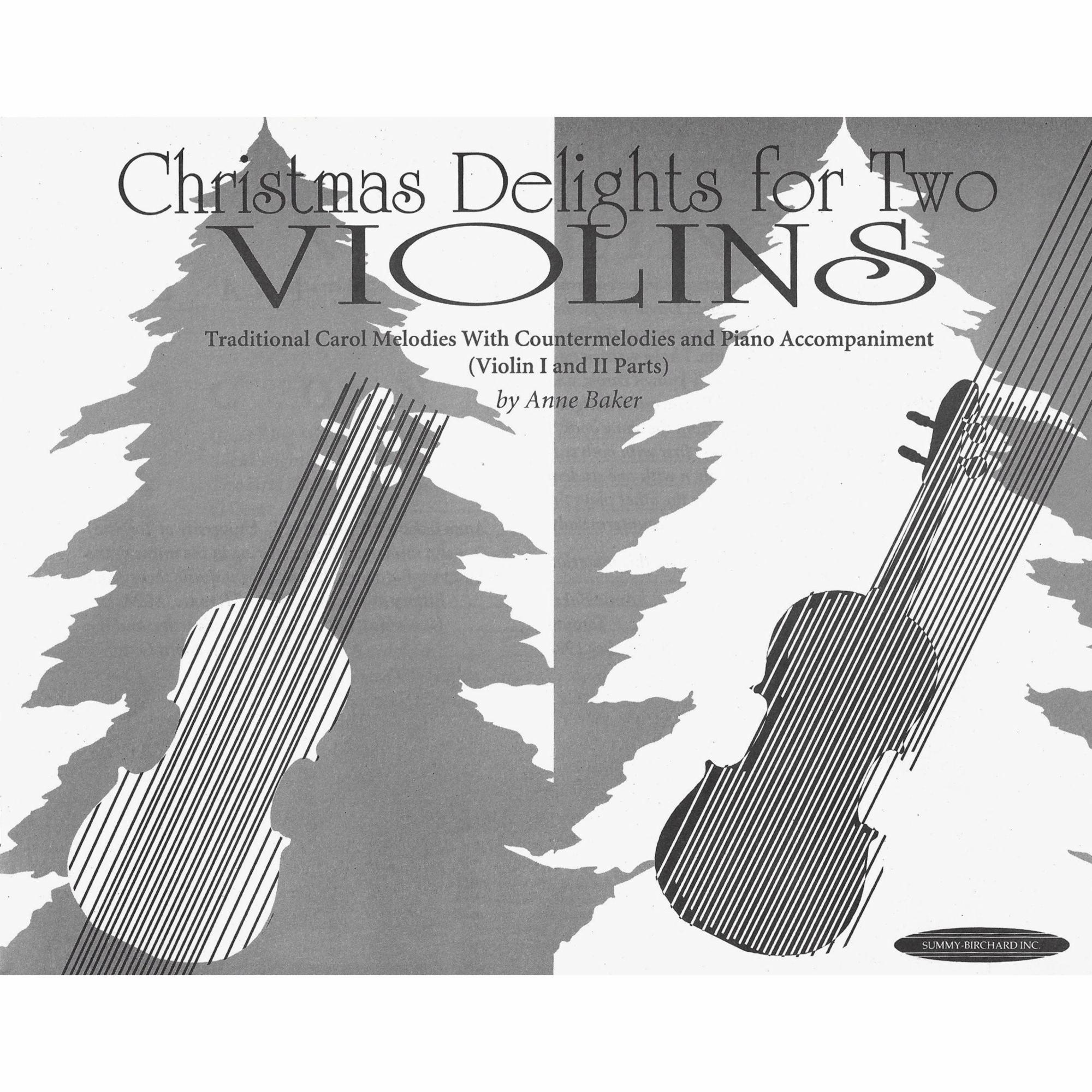 Christmas Delights For Two Violins
