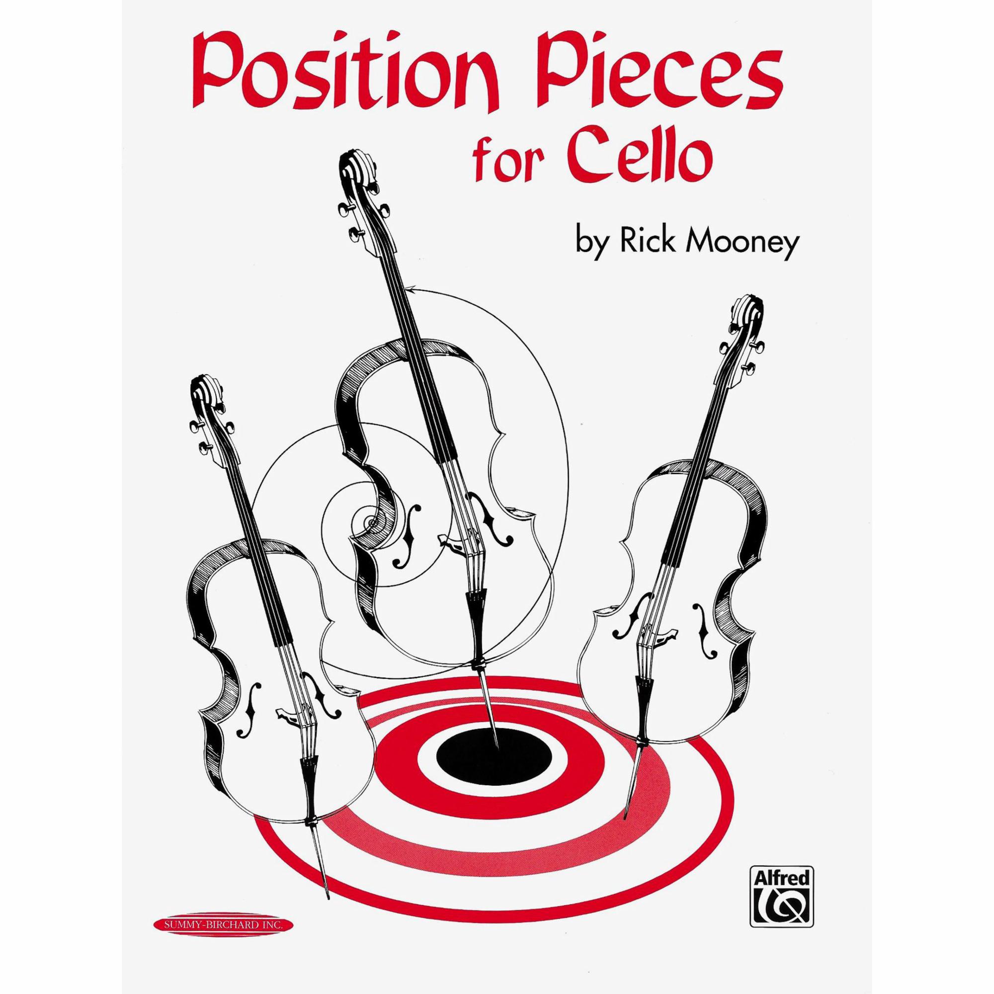 Position Pieces Books 1-2 for Cello
