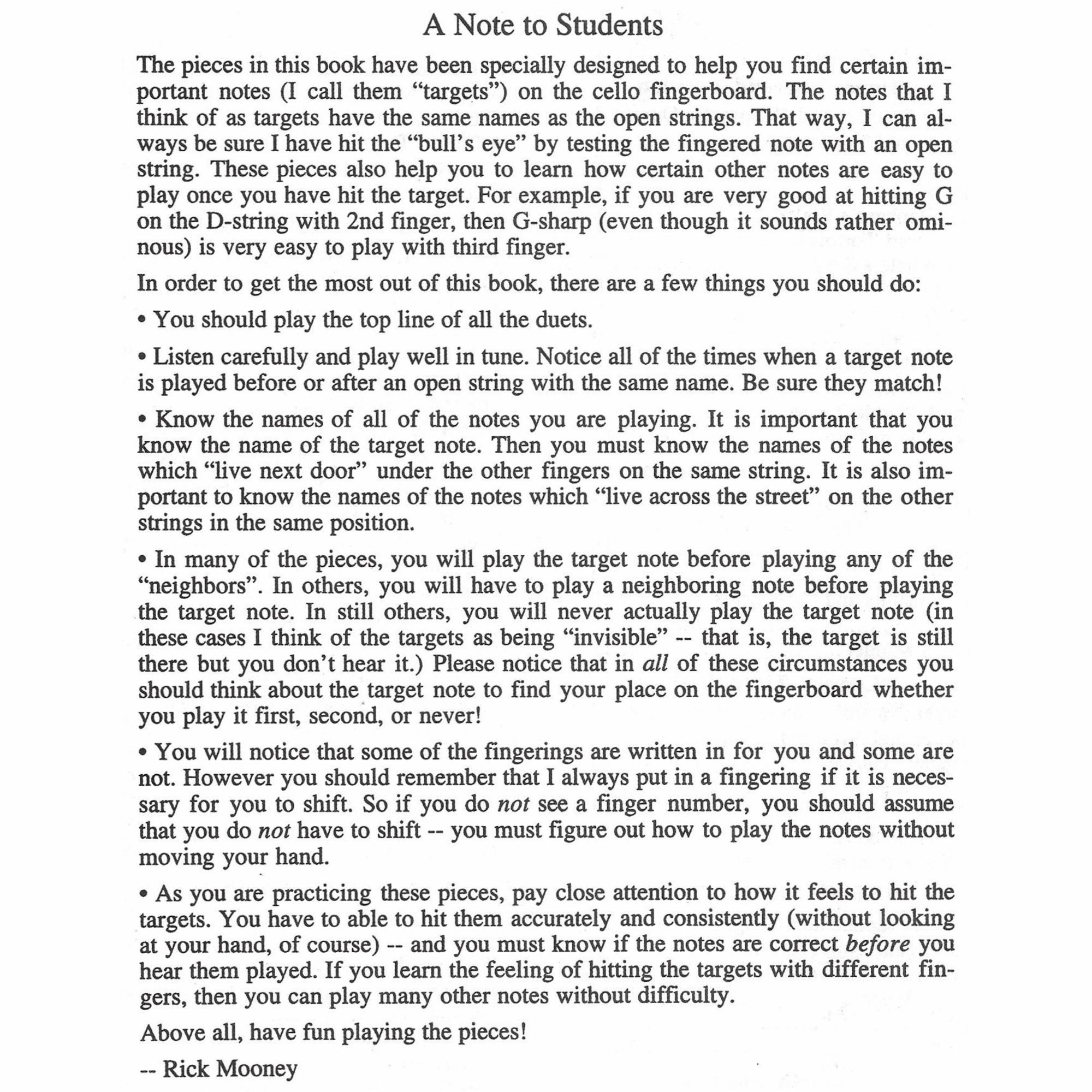 Book 1, Introductory Note