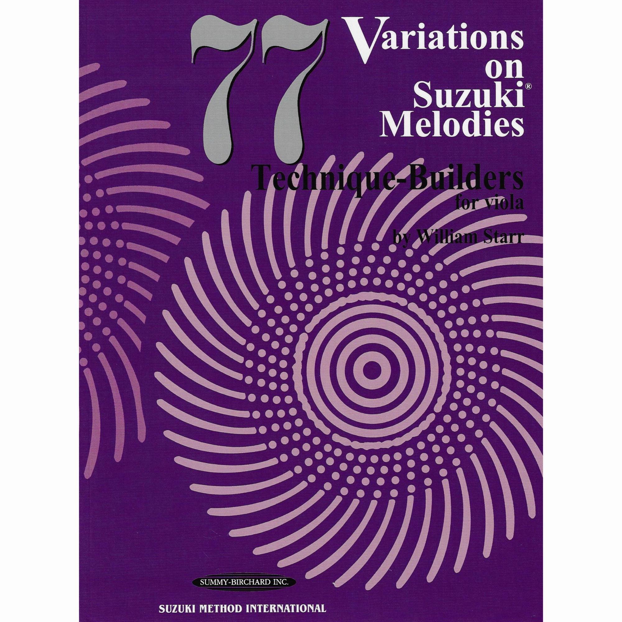 77 Variations on Suzuki Melodies for Viola and Piano