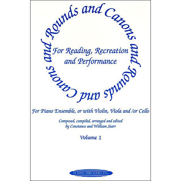 Rounds and Canons for Reading, Recreation and Performance (Piano)