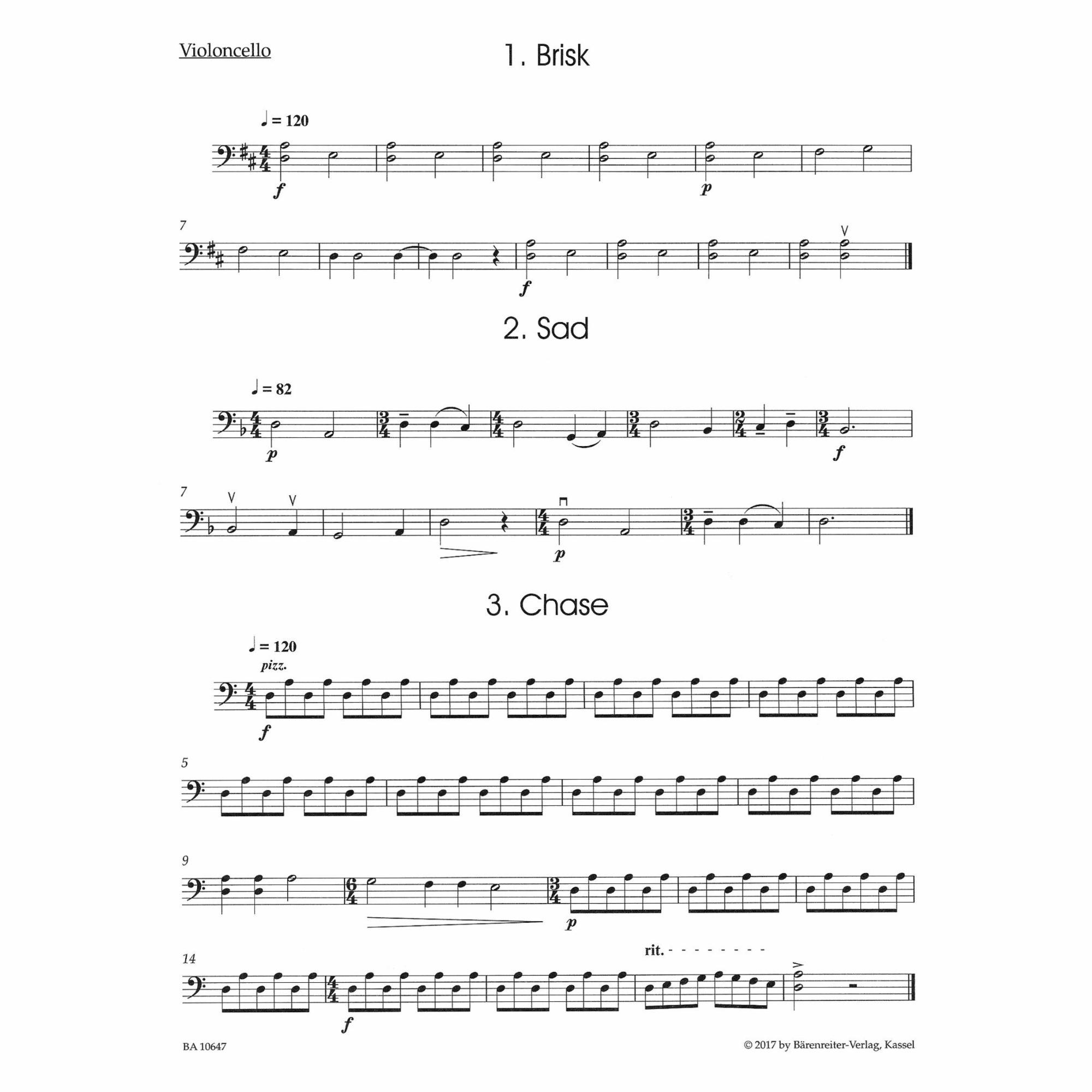 Sample: Cello (Pg. 1)