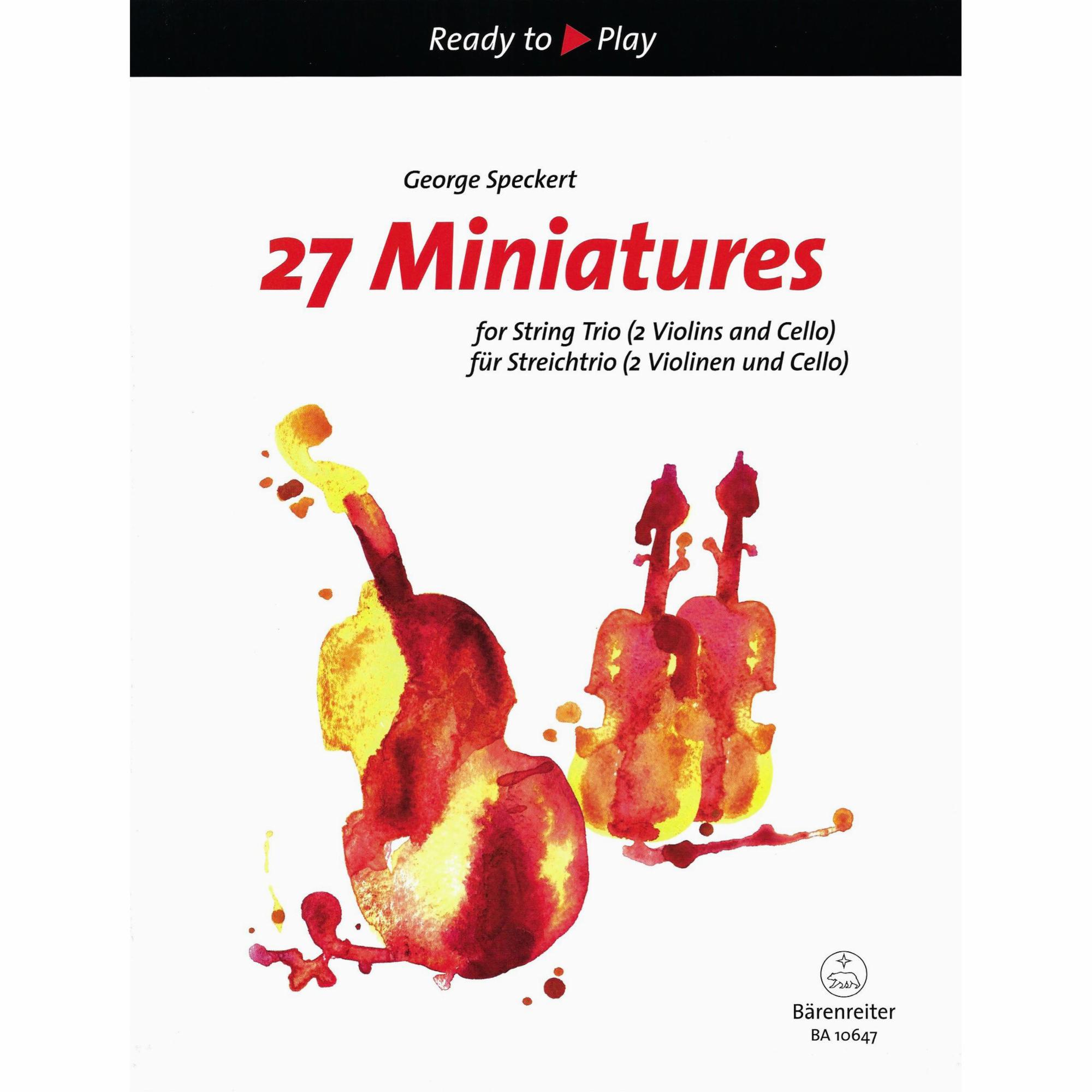 27 Miniatures for String Trio