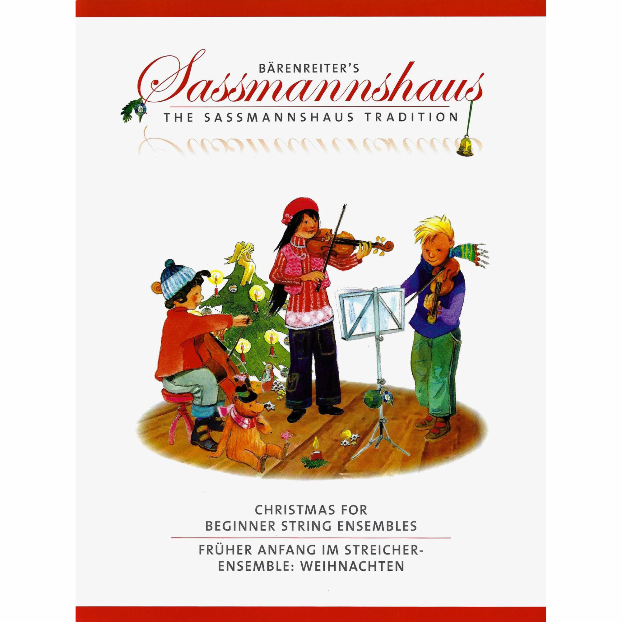 Sassmannshaus: Christmas For Beginner String Ensembles