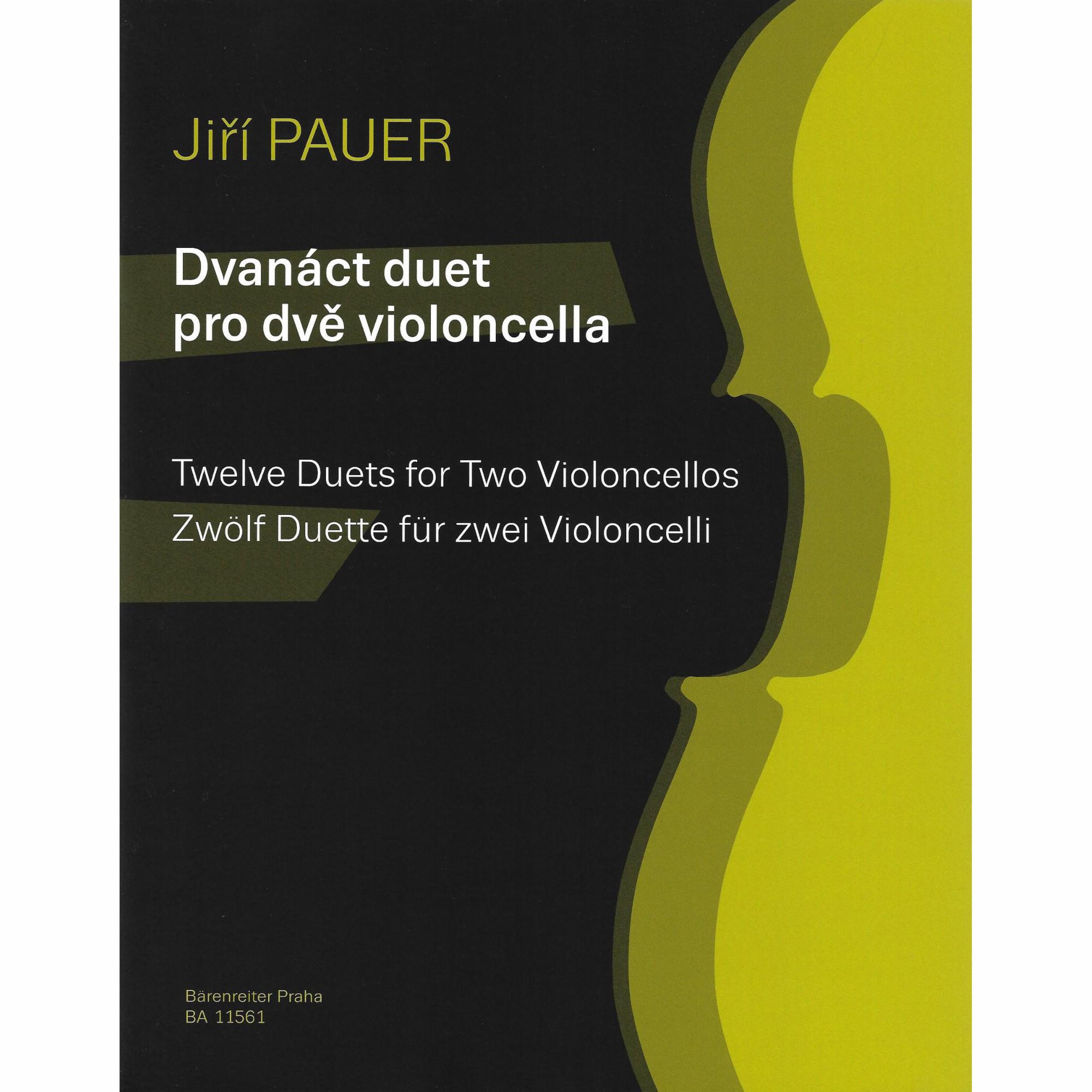 Pauer -- Twelve Duets for Two Cellos