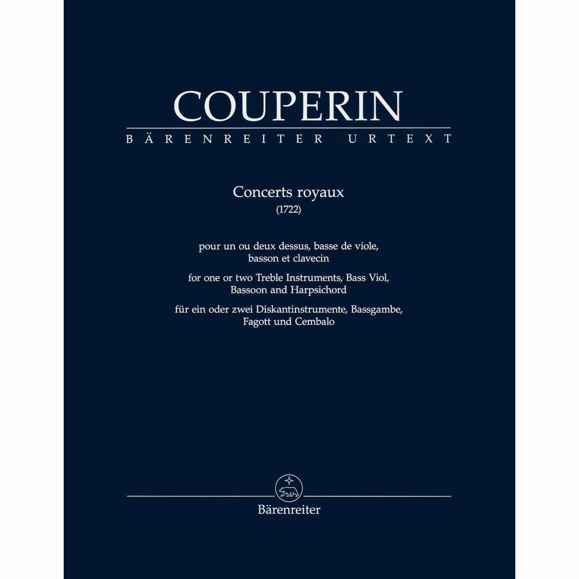 Couperin -- Concerts royaux (1722)