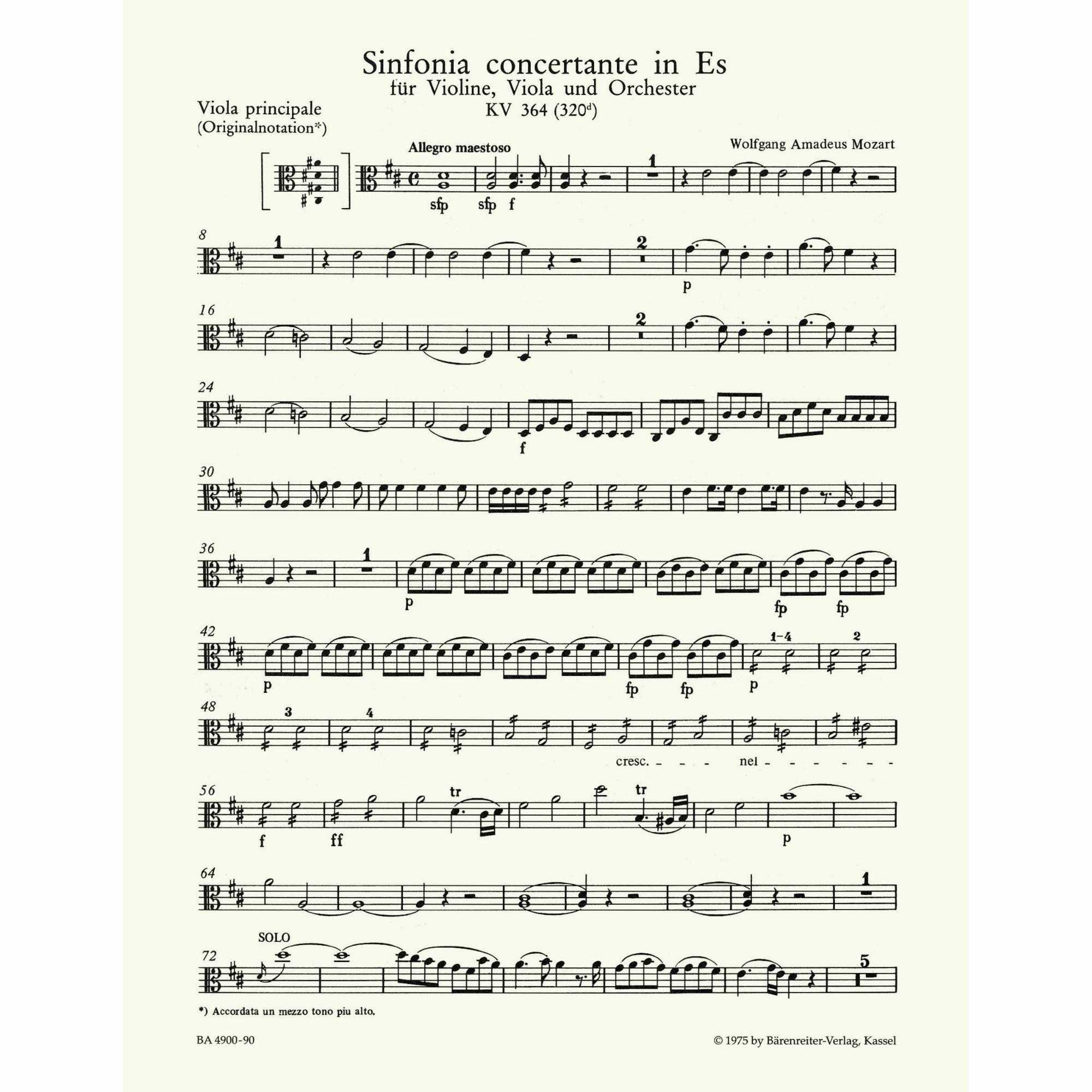 Sample: Viola Scordatura (Pg. 1)