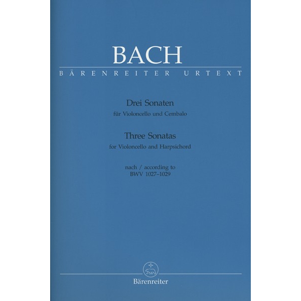 Three Sonatas for Cello and Harpsichord (or Piano)