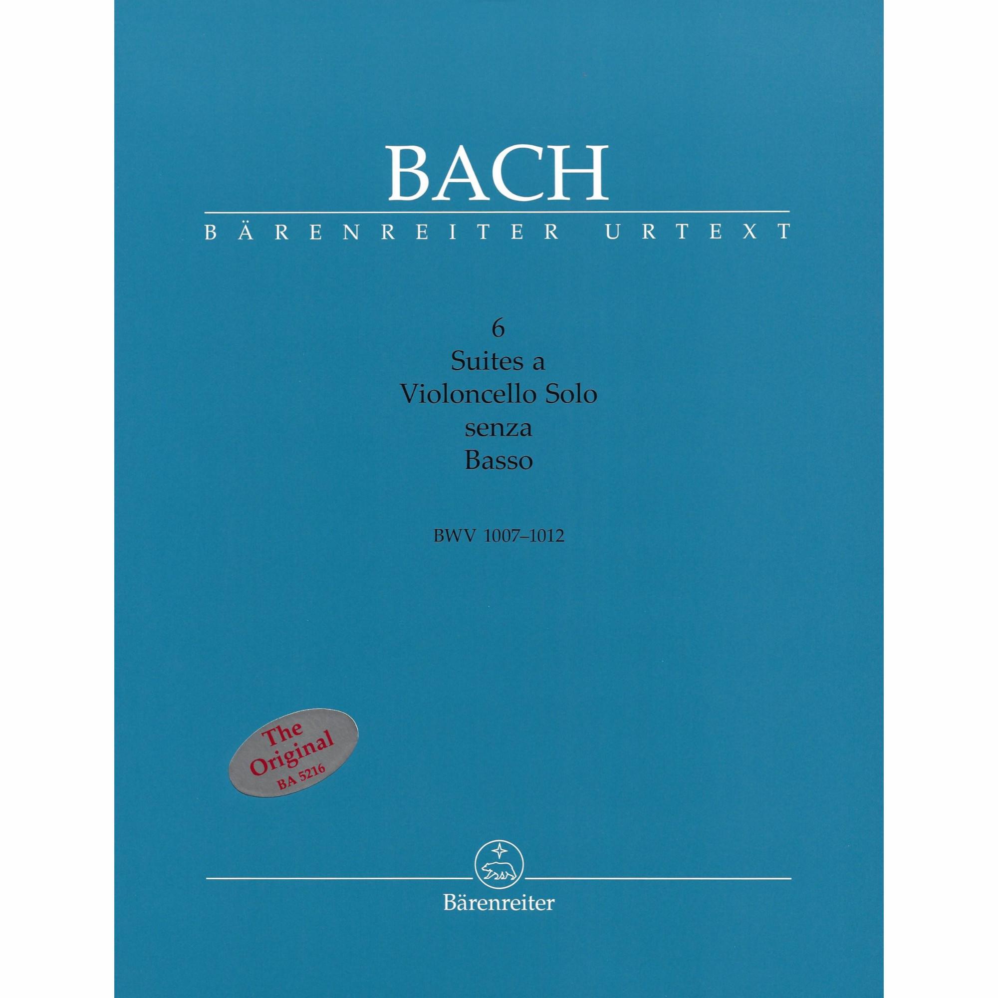 Six Cello Suites, BWV 1007-12