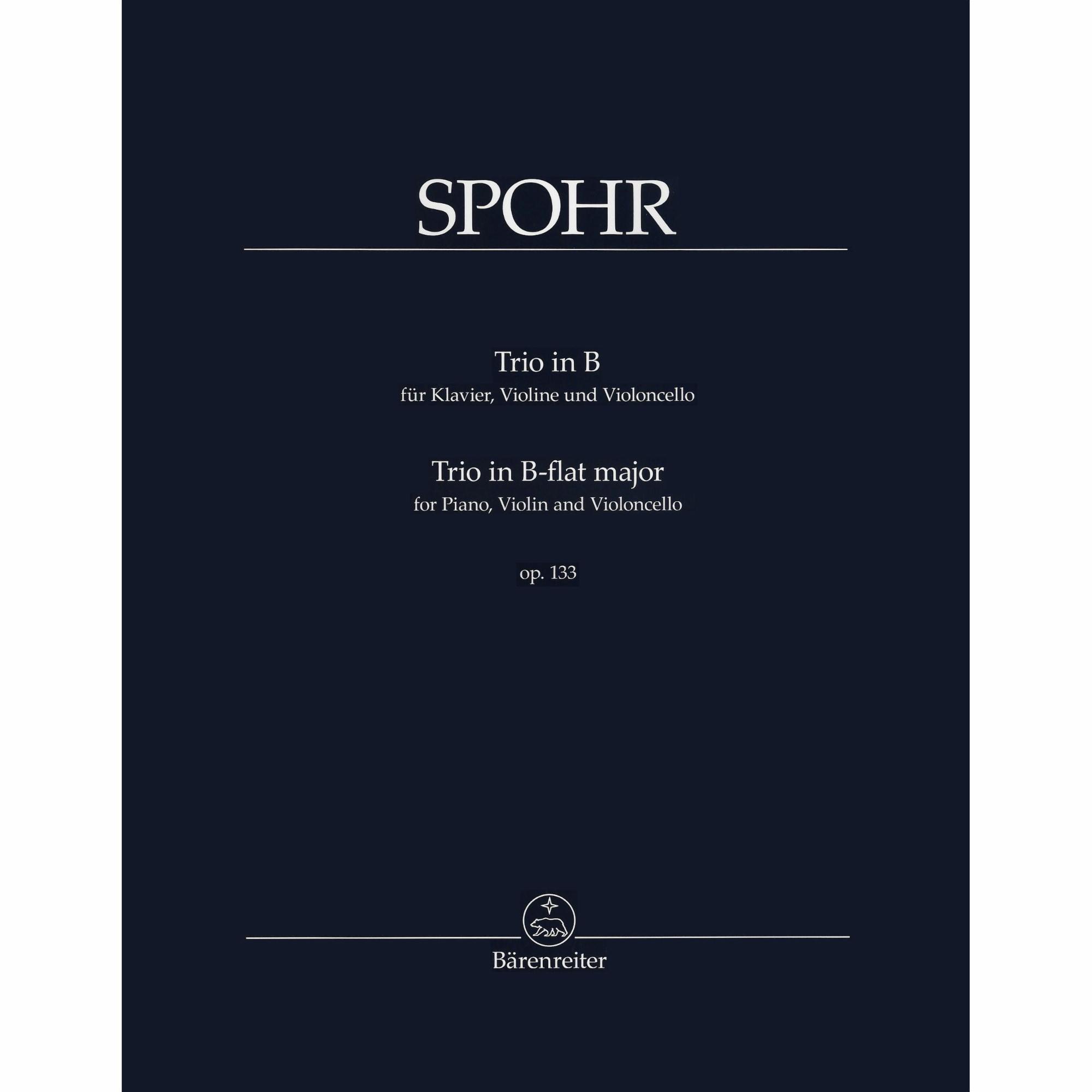 Spohr -- Piano Trio in B-flat Major, Op. 133