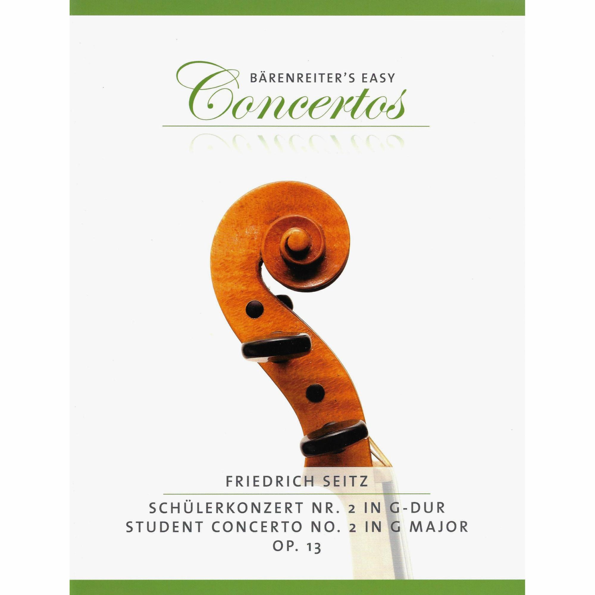 Student's Violin Concerto No. 2 in G Major, Op. 13