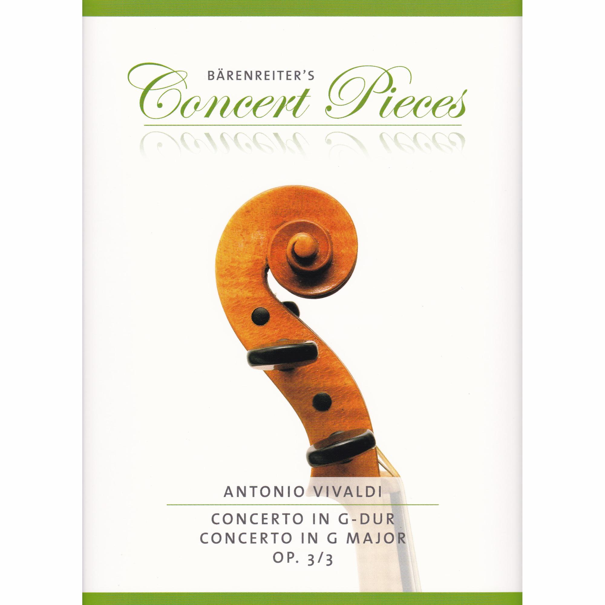 Violin Concerto in G Major, Op. 3, No. 3