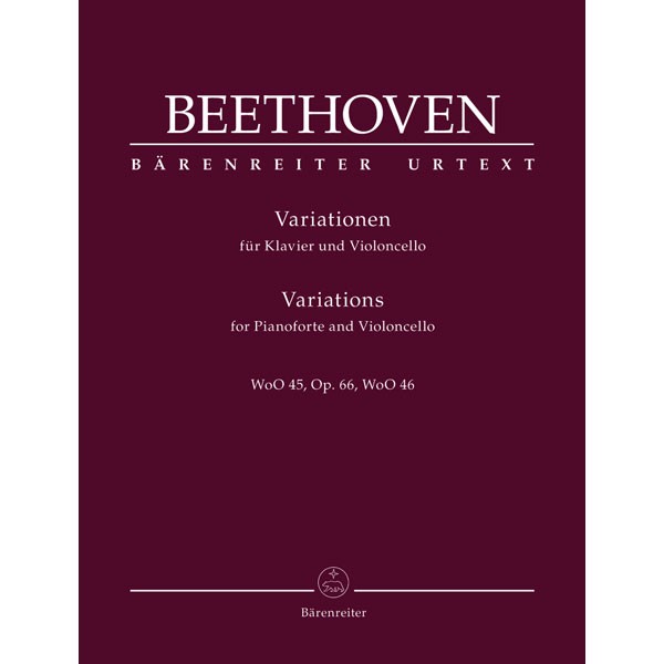 Variations for Cello and Piano, WoO45, Op. 66, WoO 46