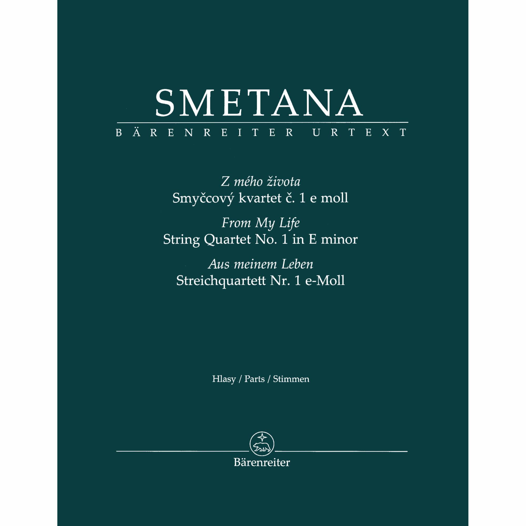 Smetana -- String Quartet No. 1 in E Minor (From My Life)