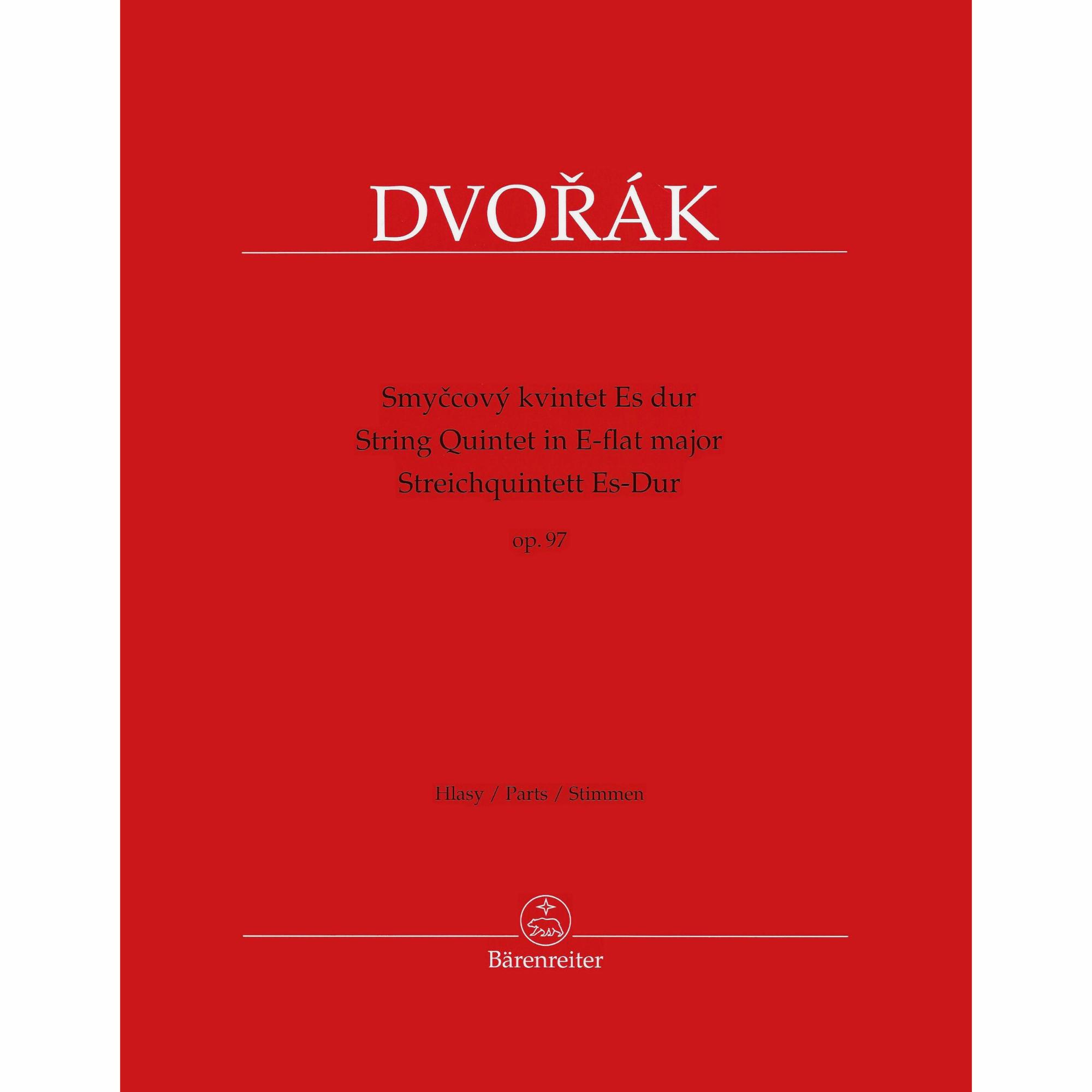 Dvorak -- String Quintet in E-flat Major, Op. 97