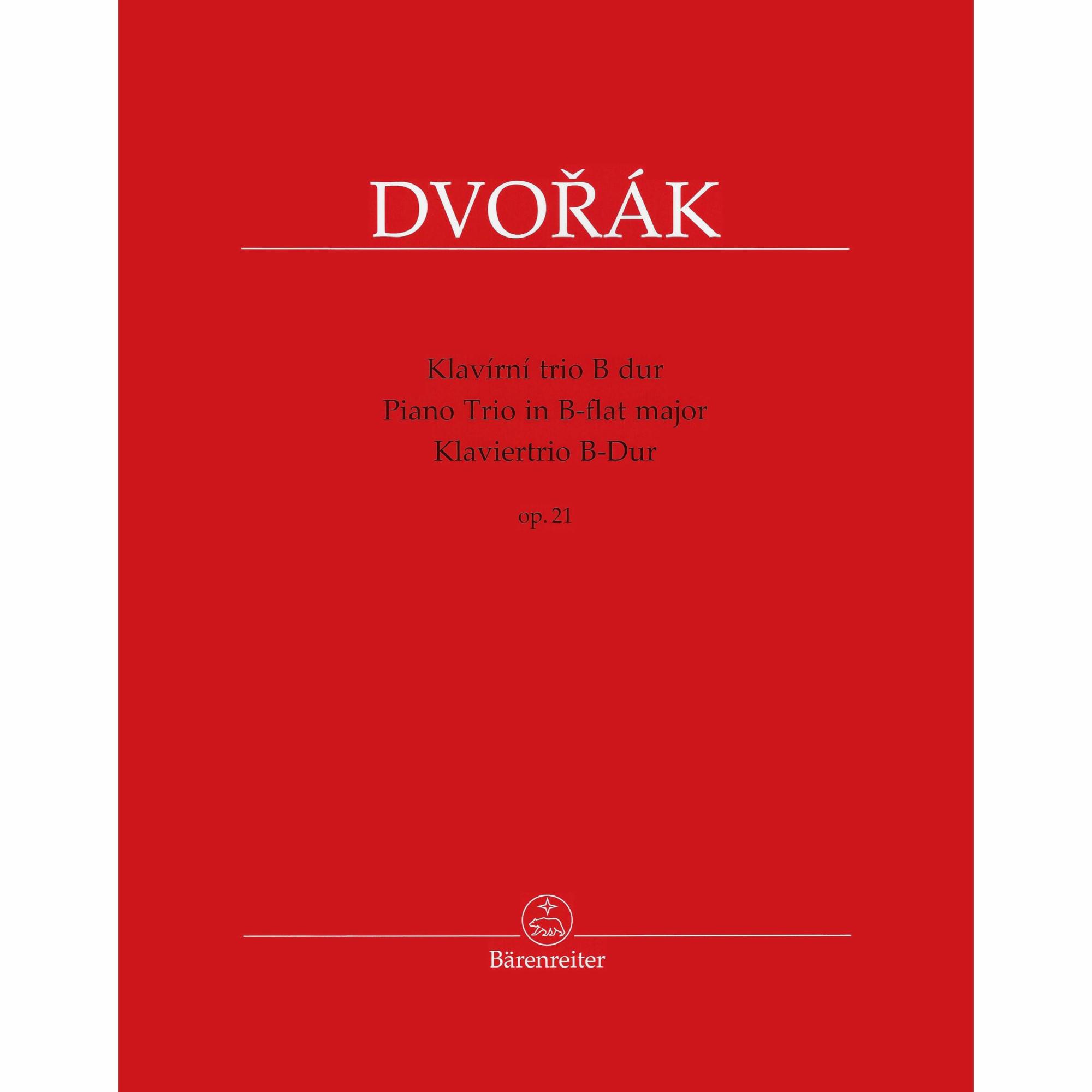 Dvorak -- Piano Trio in B-Flat Major, Op. 21