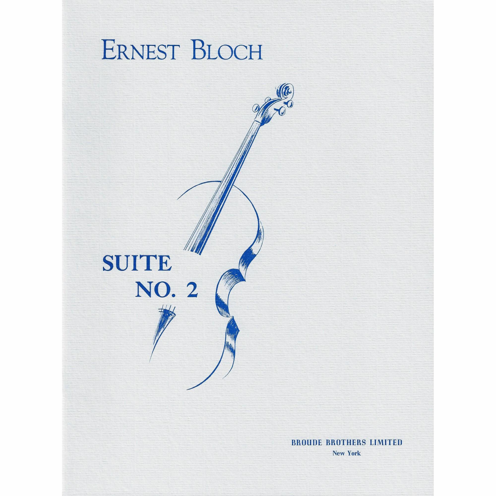 Bloch -- Suite No. 2 for Solo Cello