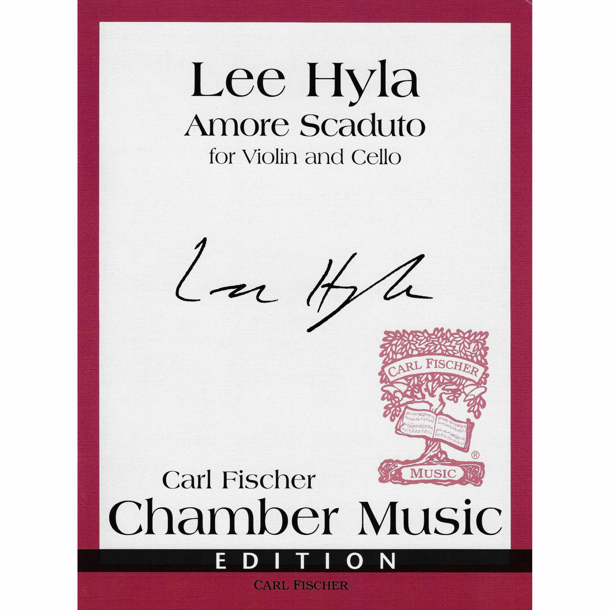 Hyla -- Amore Scaduto for Violin and Cello