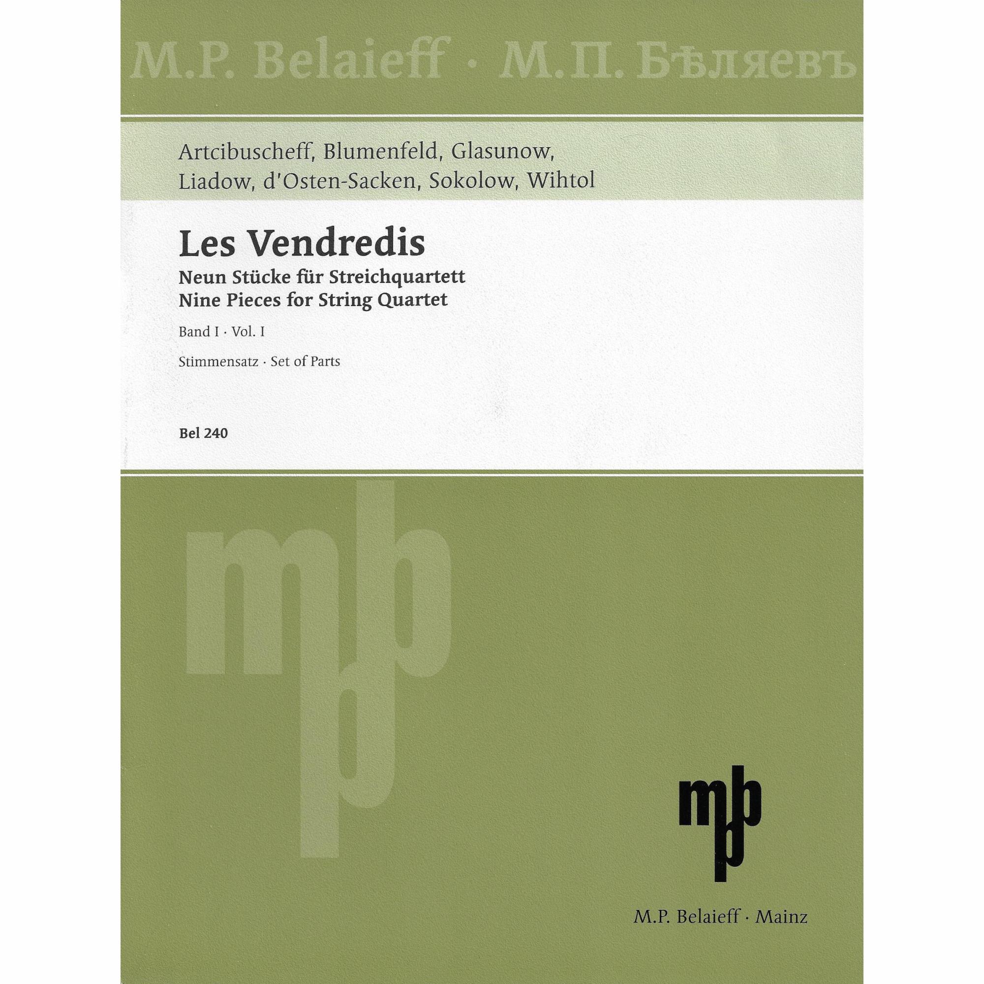 Les Vendredis for String Quartet, Volumes I-II
