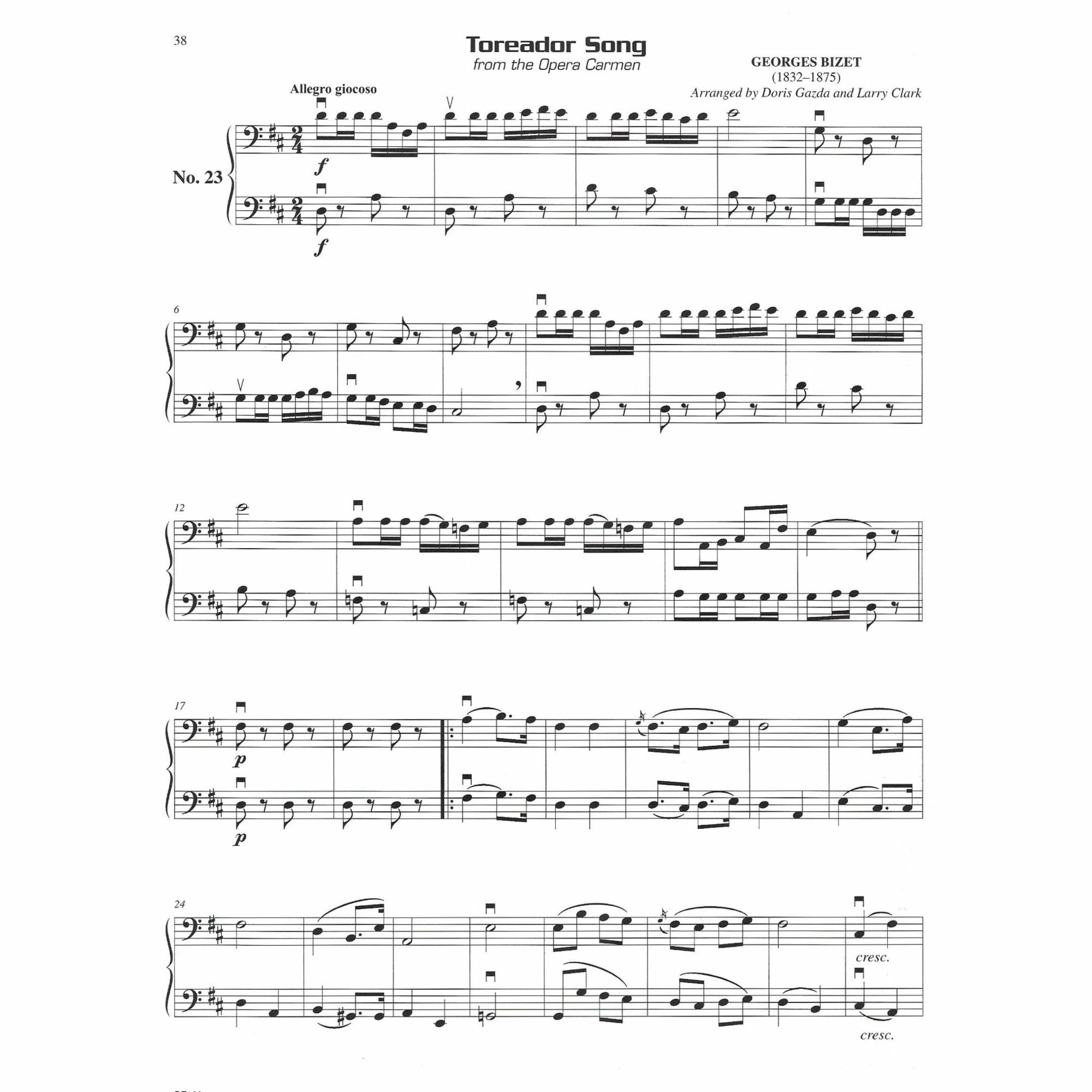 Sample: Cello (Pg. 38)