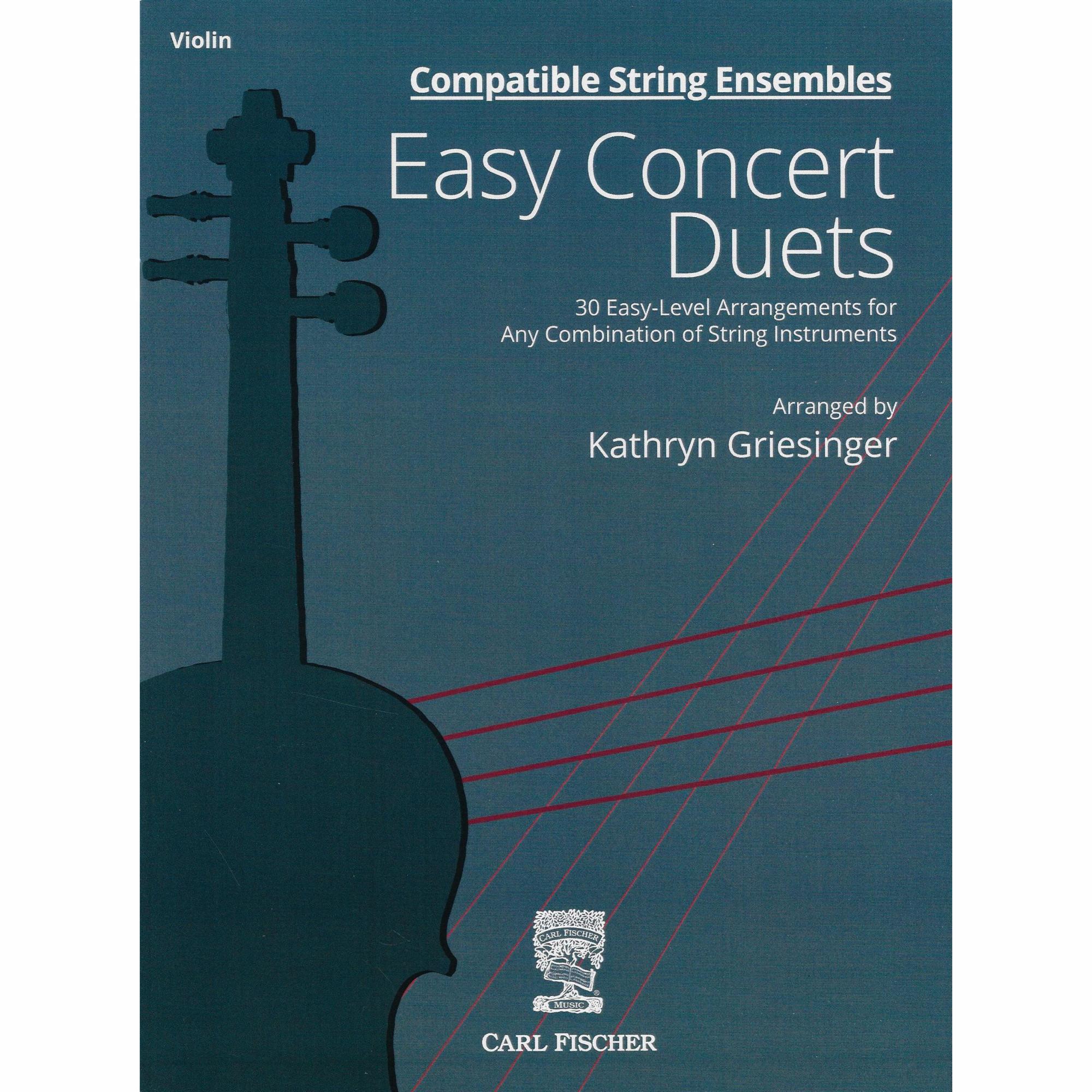 Easy Concert Duets for Violin, Viola, Cello or Bass