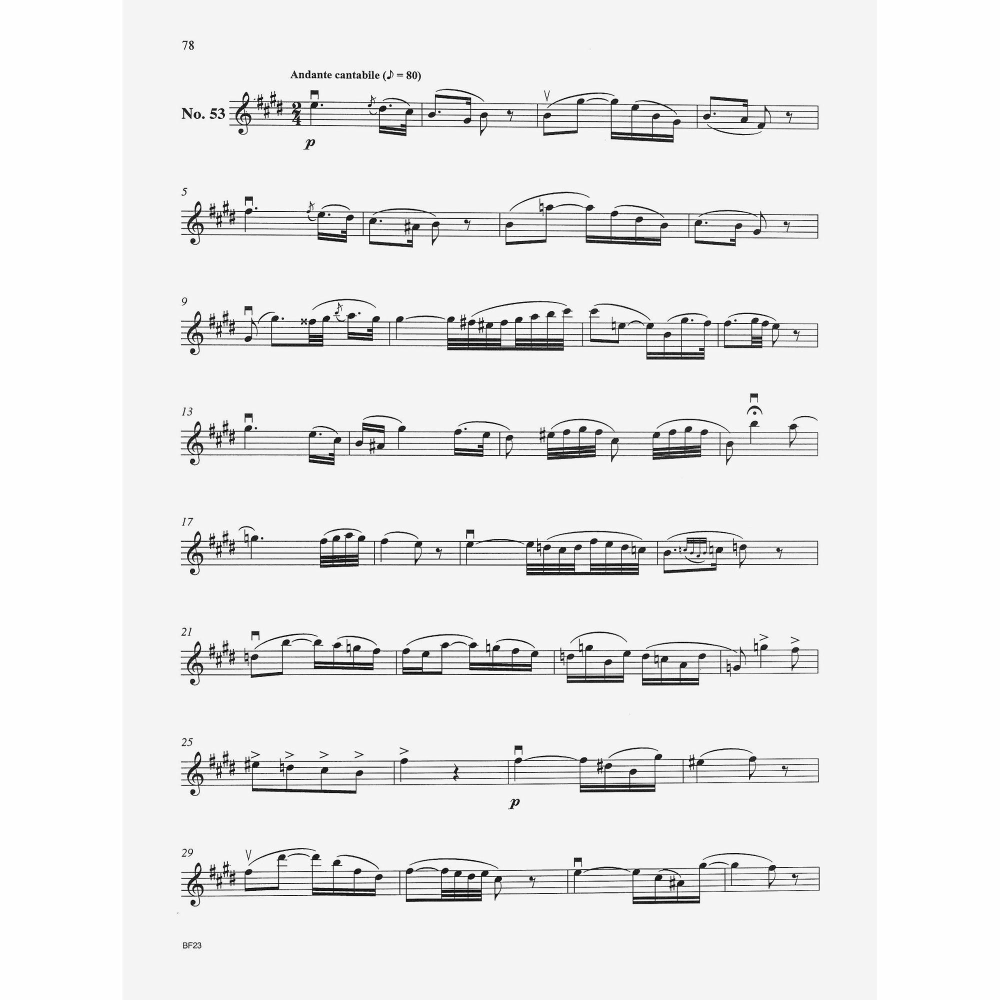 Sample: Violin (Pg. 78)
