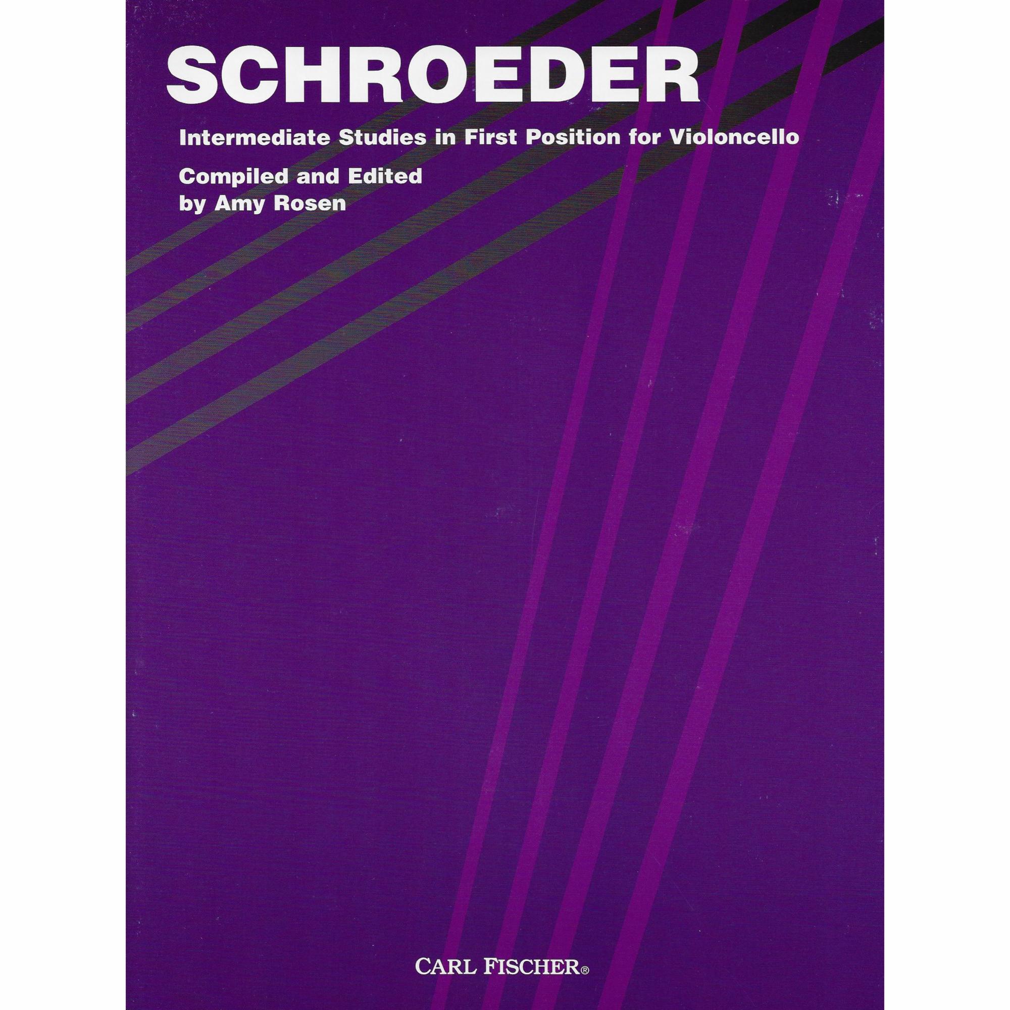 Schroeder -- Intermediate Studies in First Position for Cello