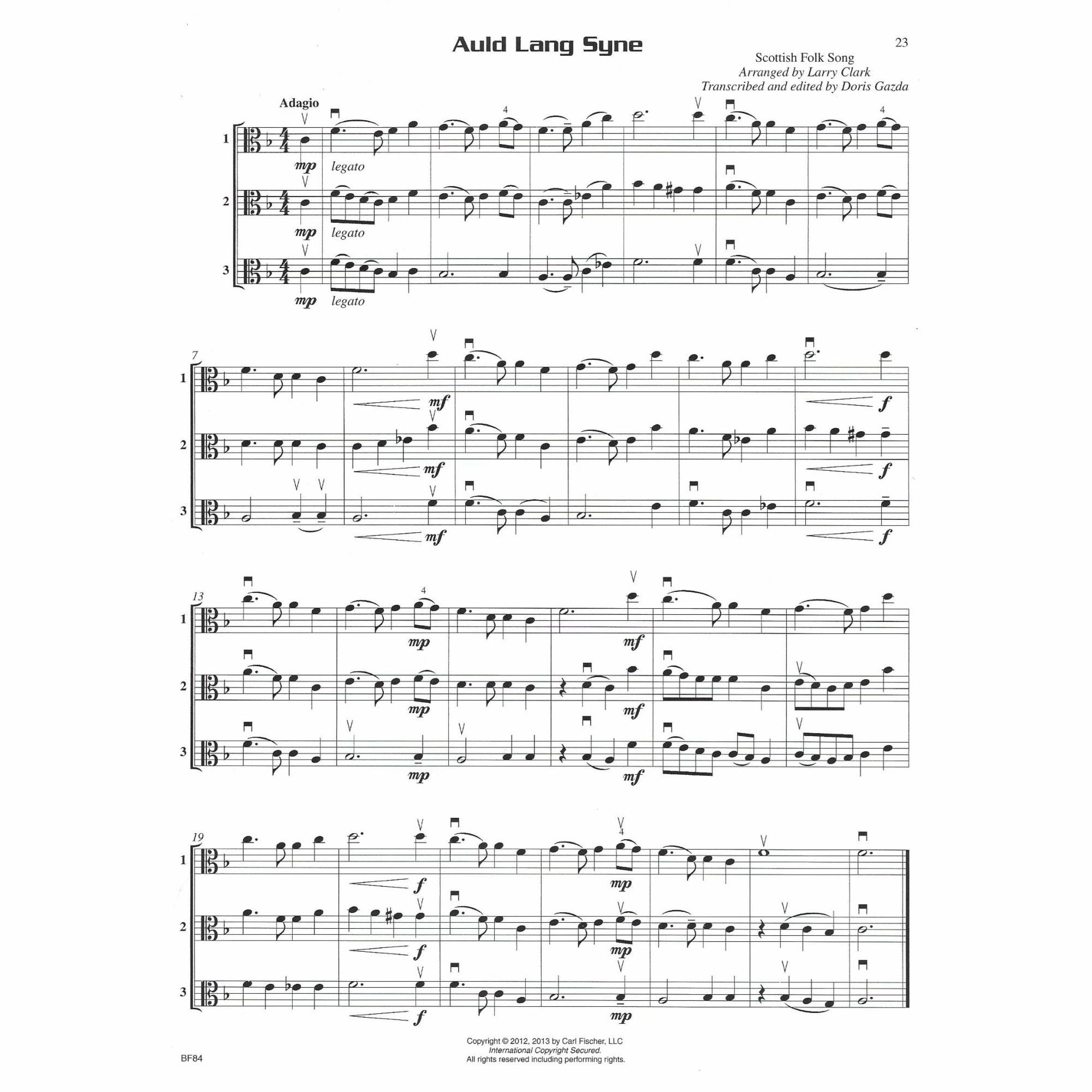 Sample: Viola (Pg. 23)