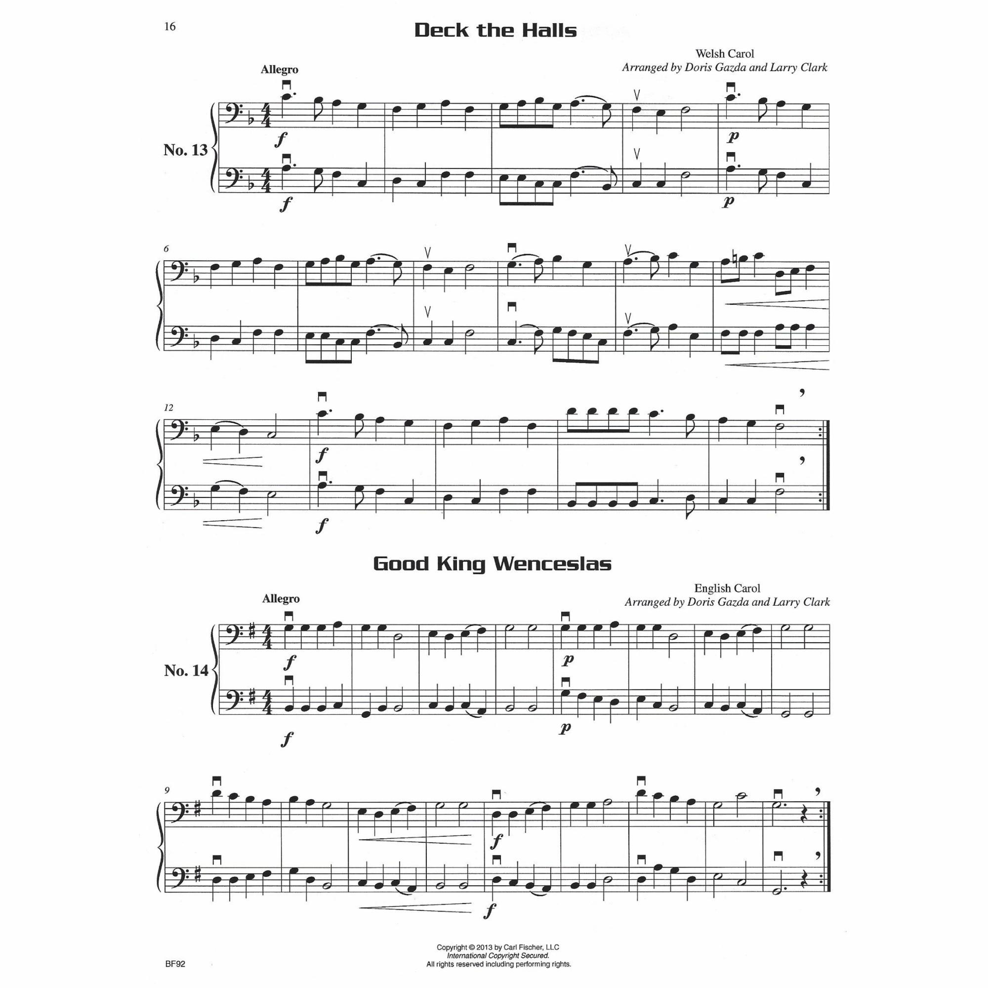 Sample: Bass (Pg. 16)