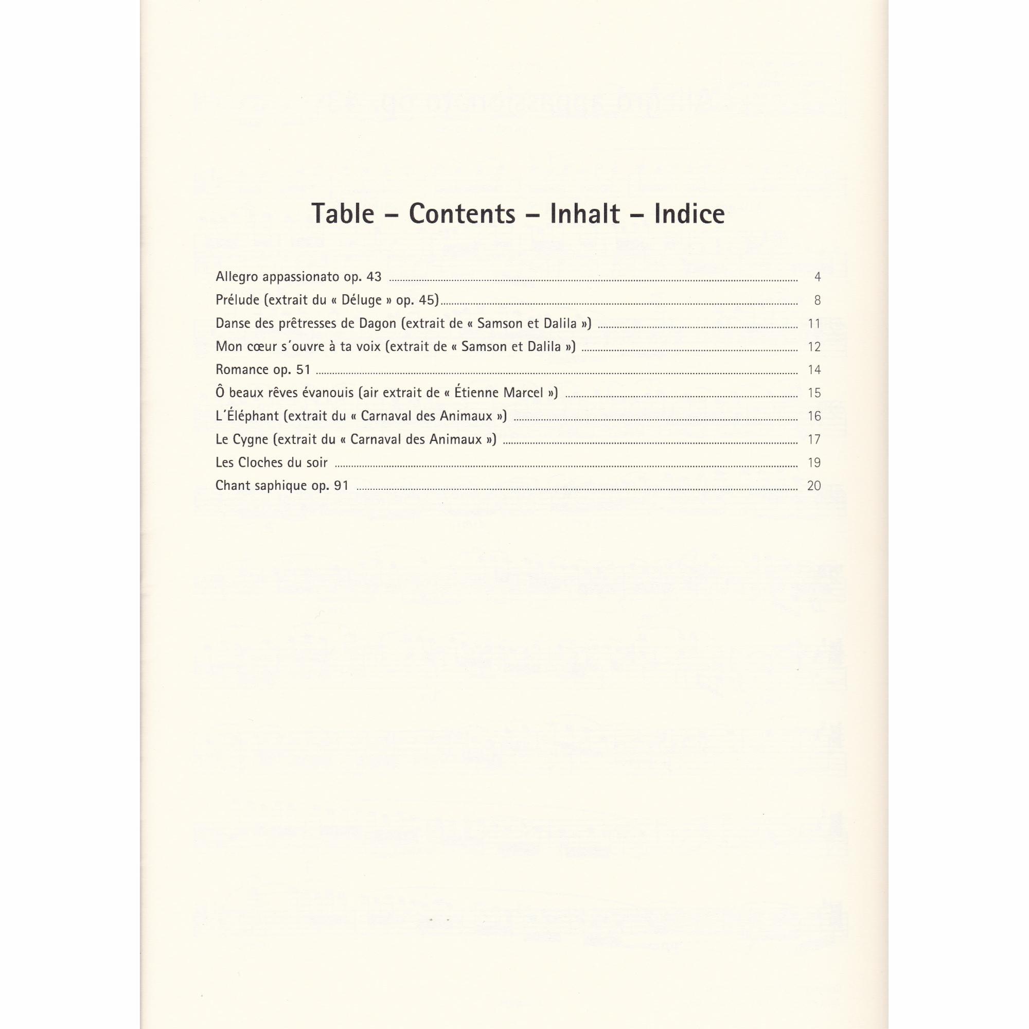 Contents, Vol. I