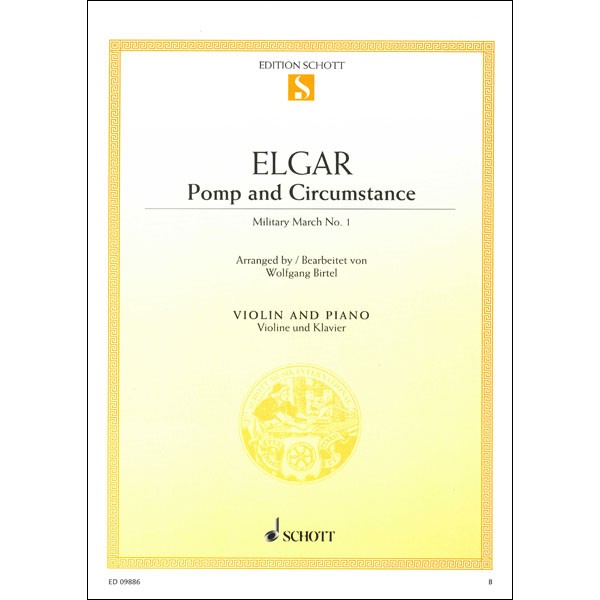 Pomp and Circumstance for Violin and Piano