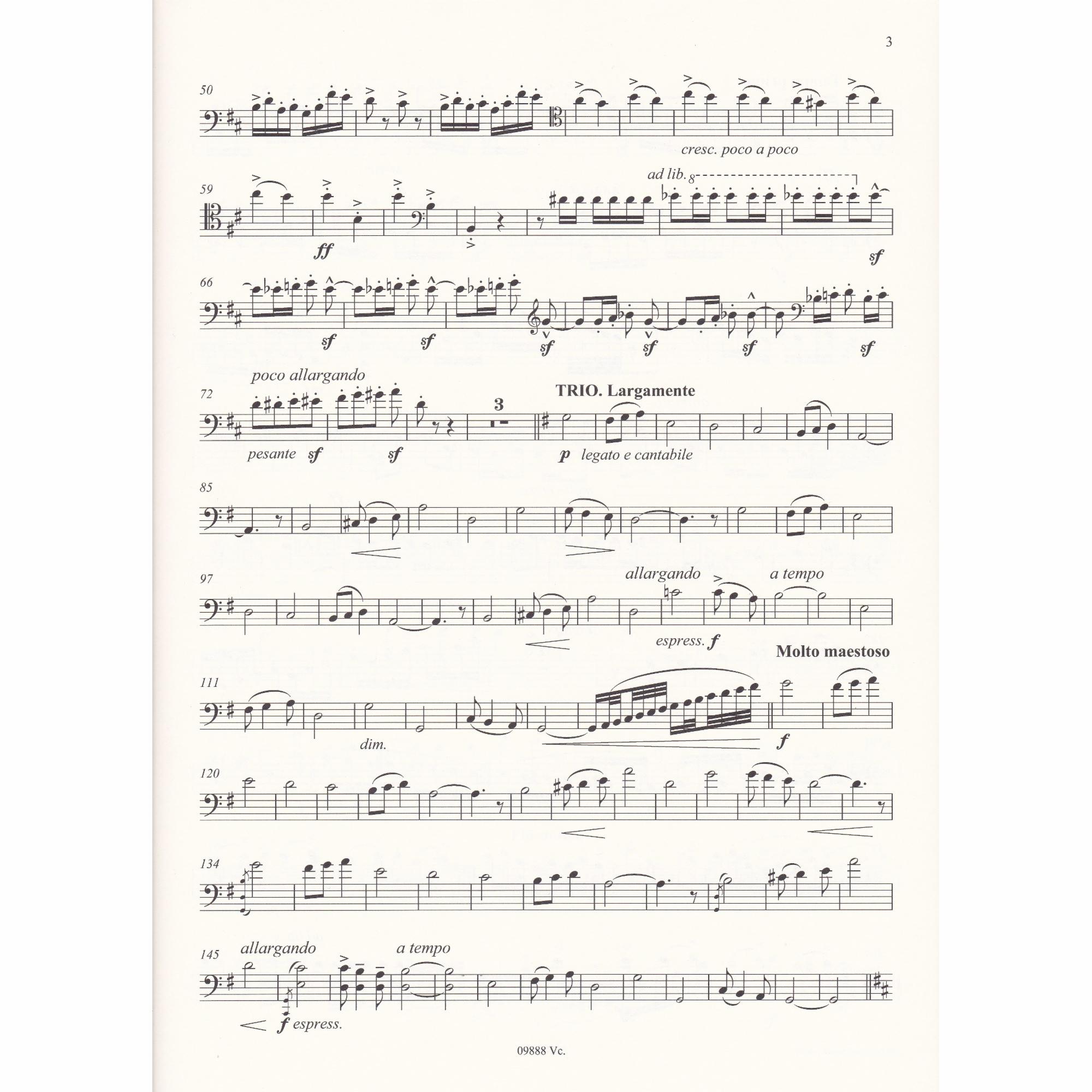 Pomp and Circumstance for Cello and Piano, Op. 39, No. 1