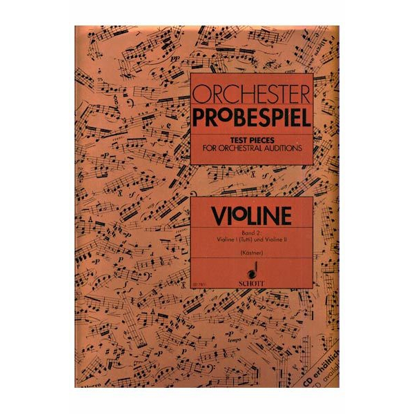 Orchester Probespiel -Violin