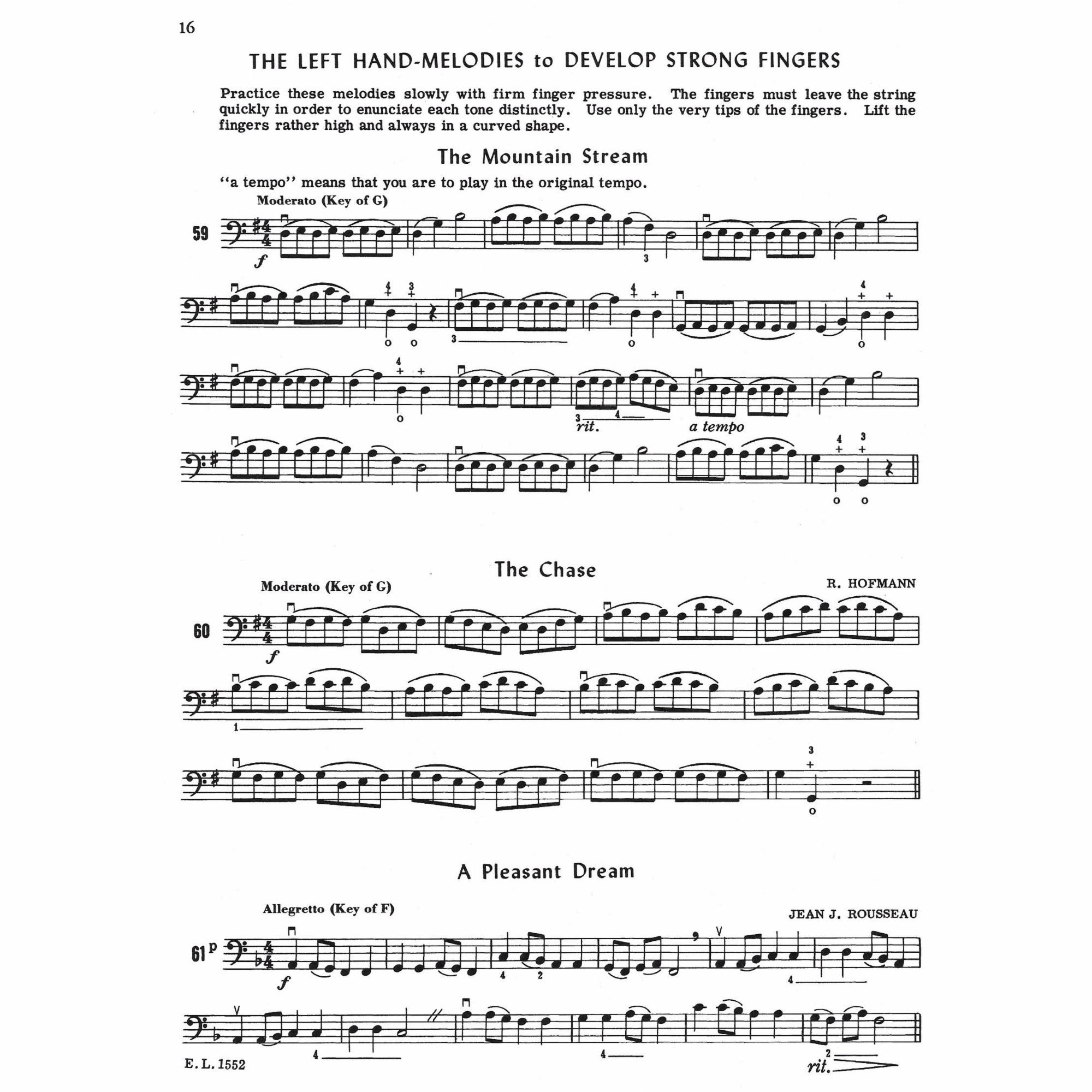 Sample: Cello (Pg. 16)