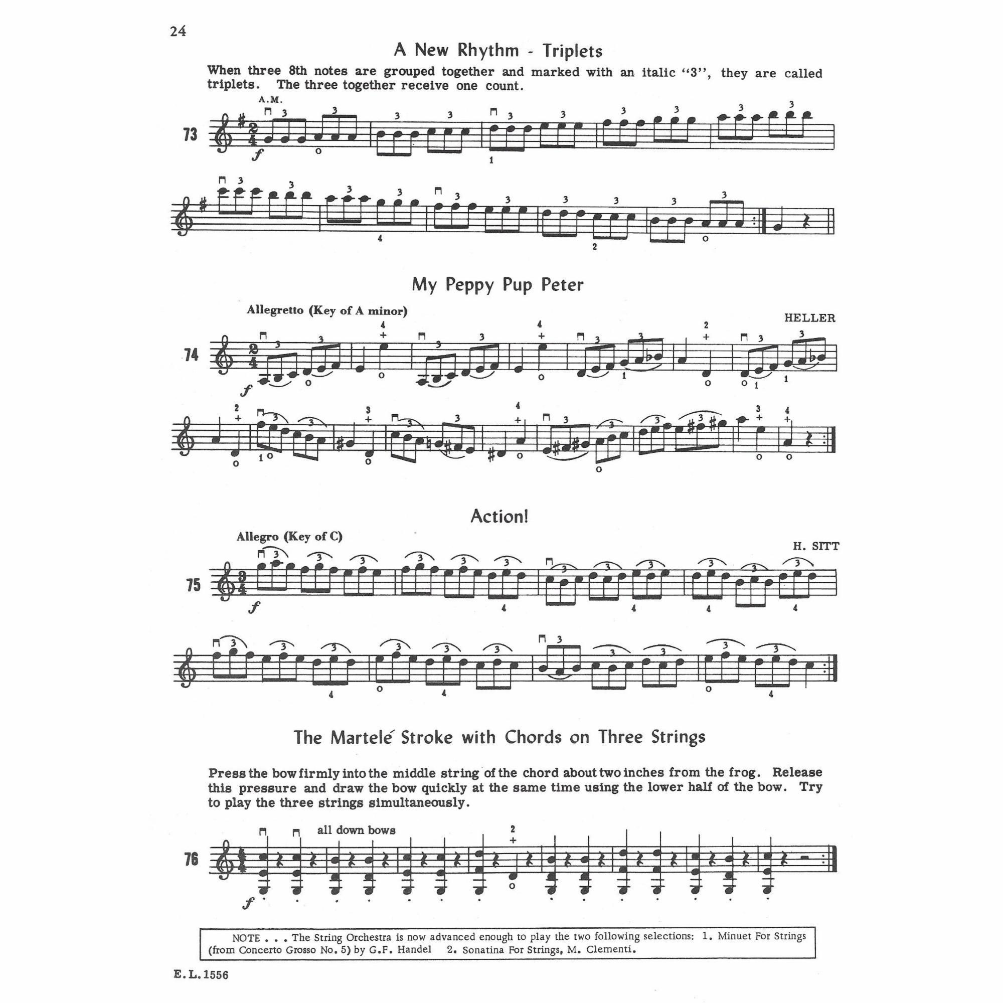 Sample: Violin (Pg. 24)