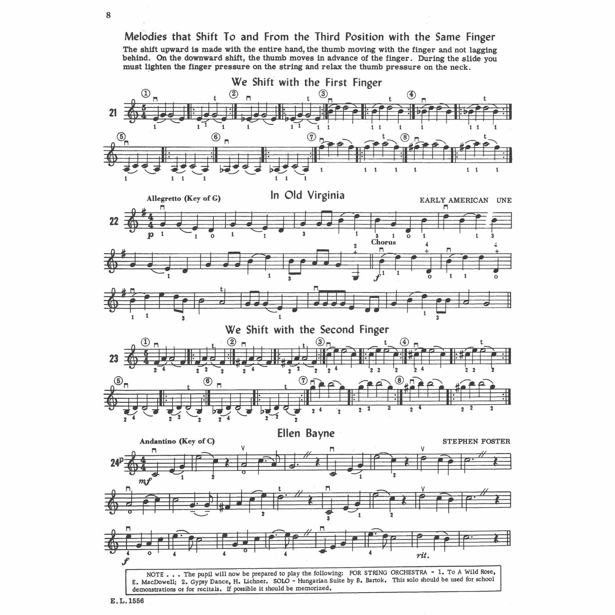 Sample: Violin (Pg. 8)