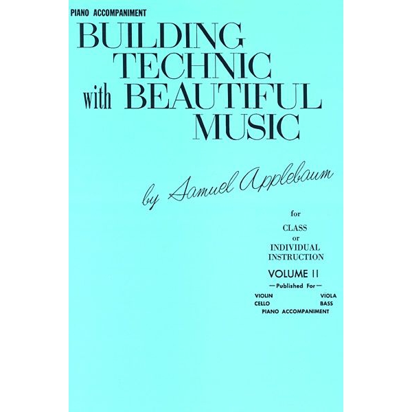 Building Technique with Beautiful Music: Book 2