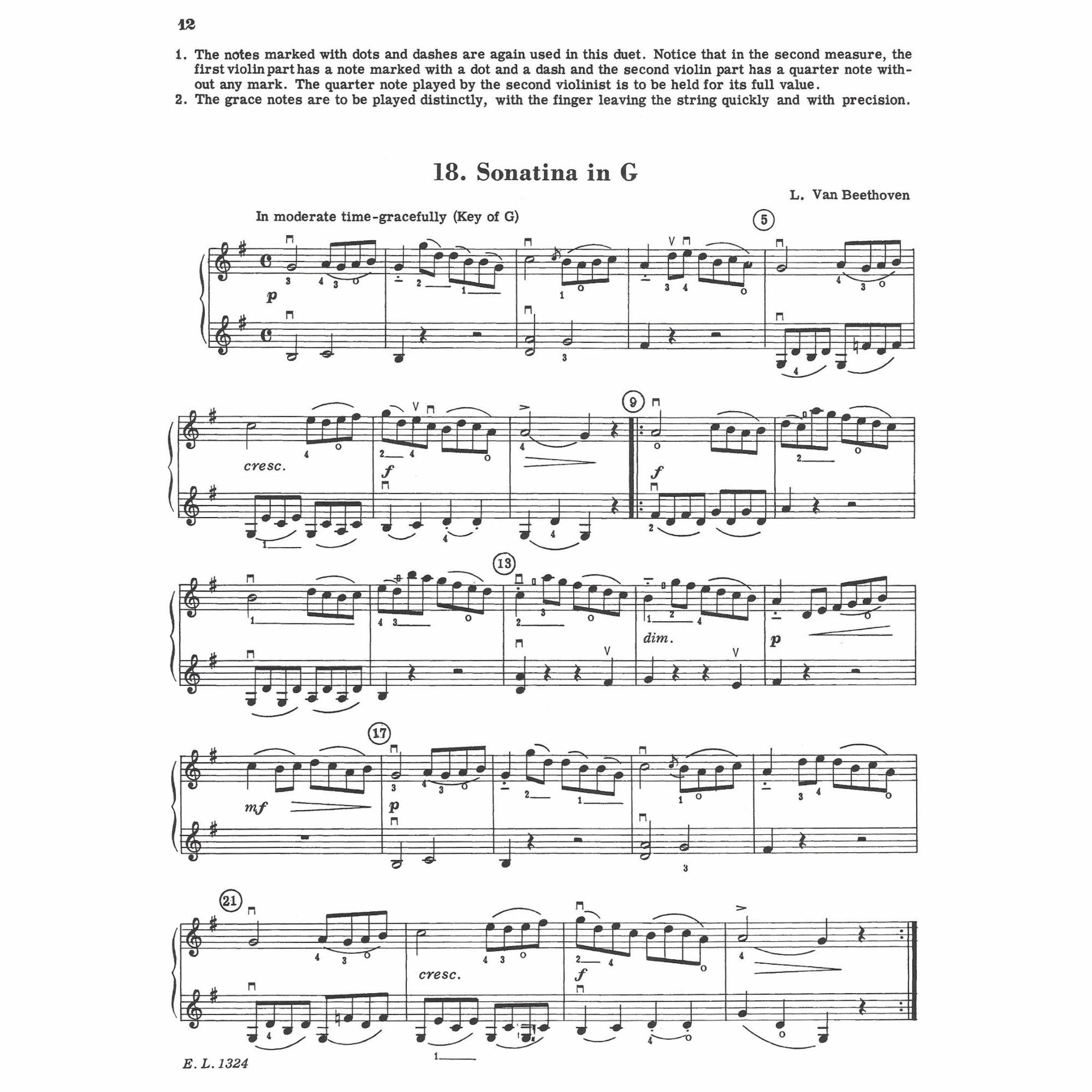 Sample: Violin (Pg. 12)