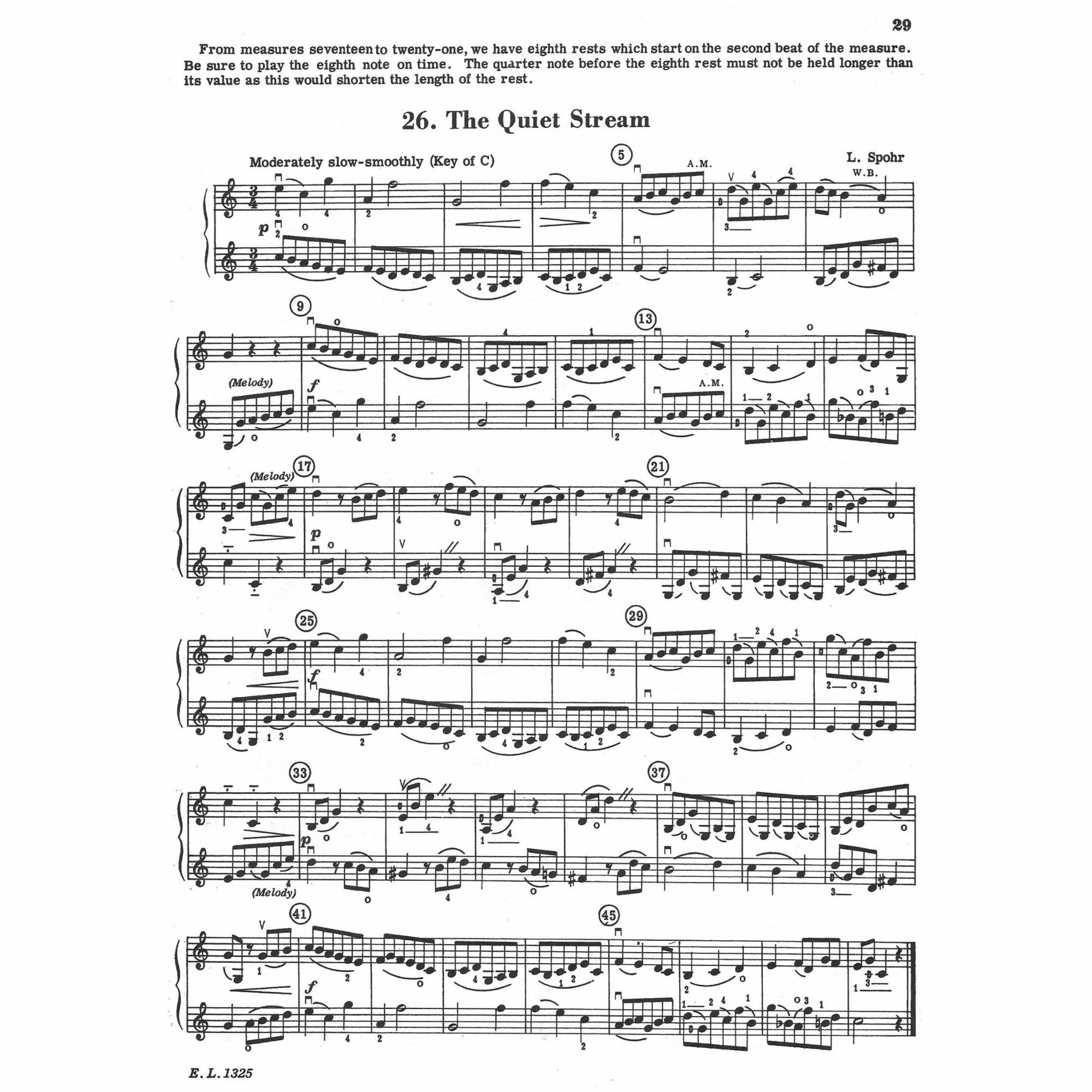 Sample: Violin (Pg. 29)