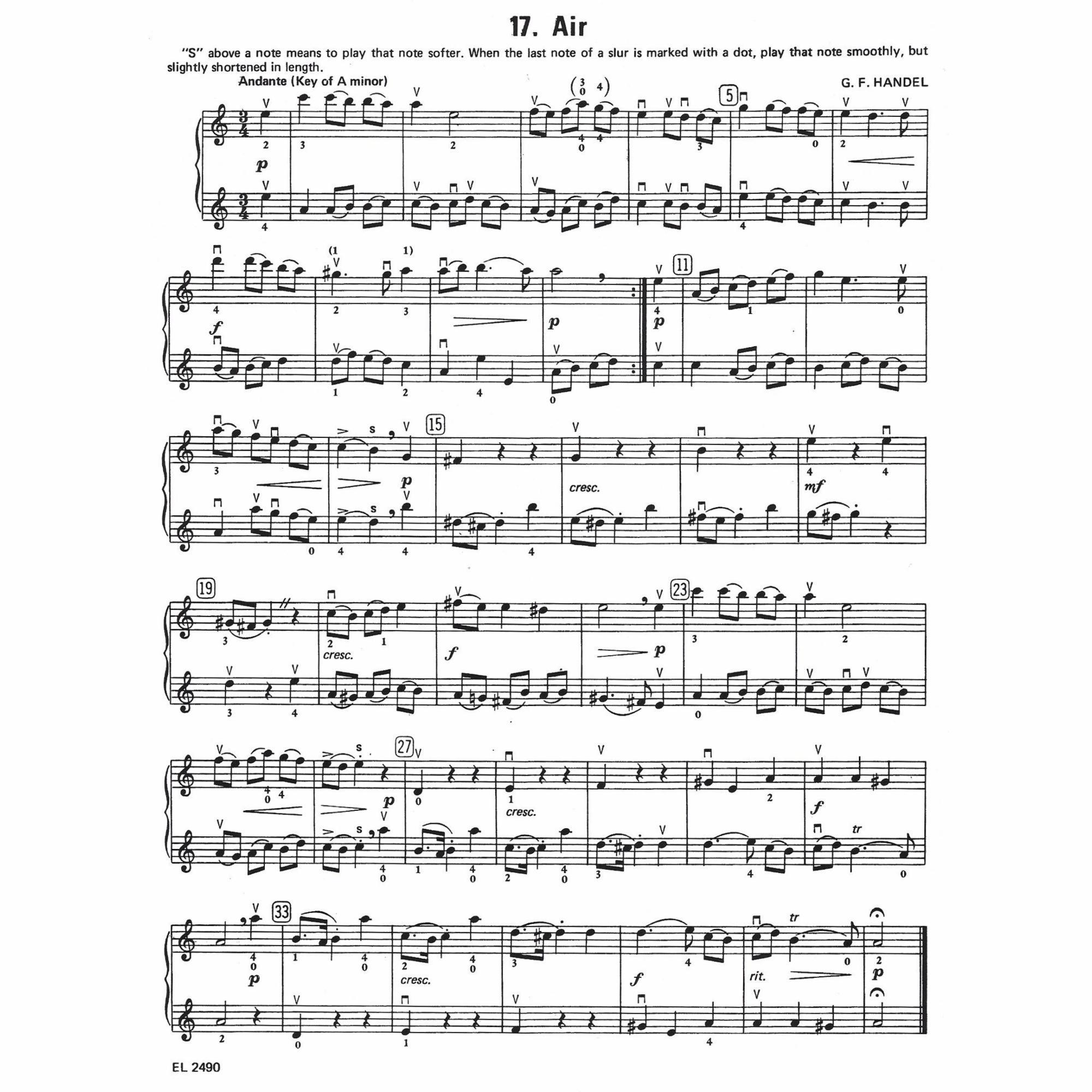 Sample: Violin (Pg. 16)