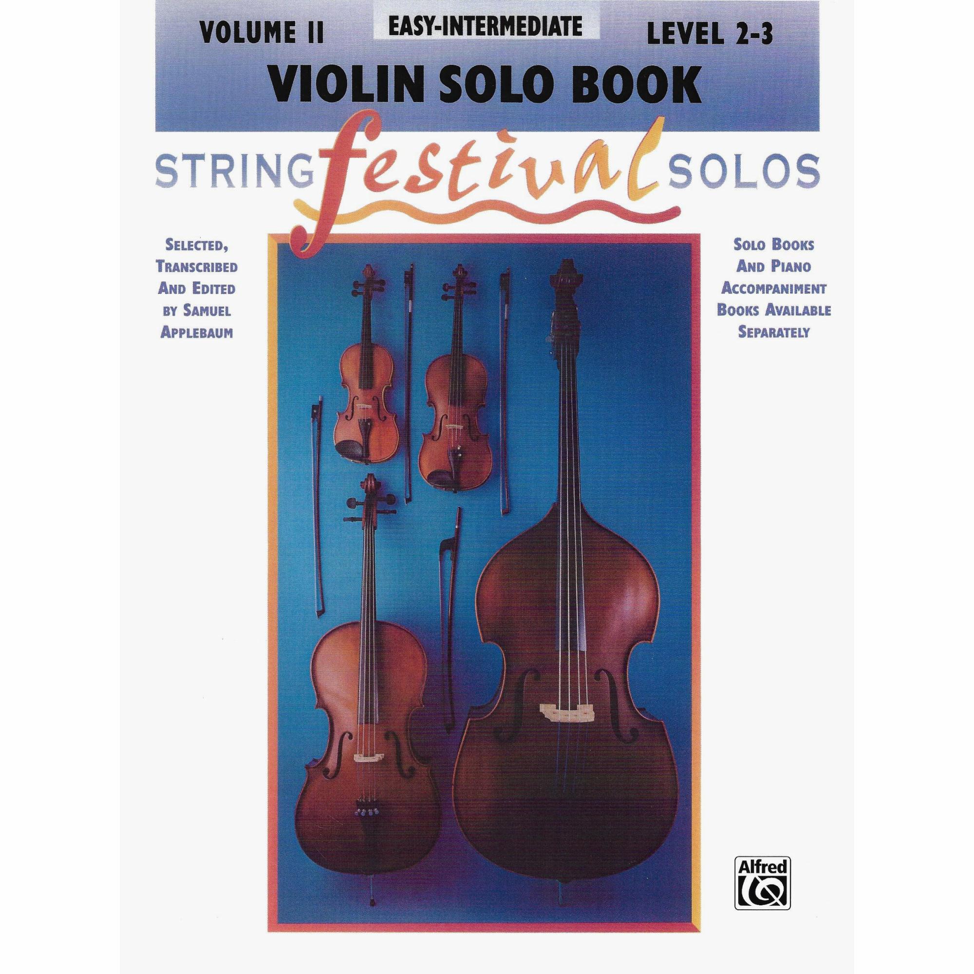String Festival Solos, Volumes I & II for Violin and Piano