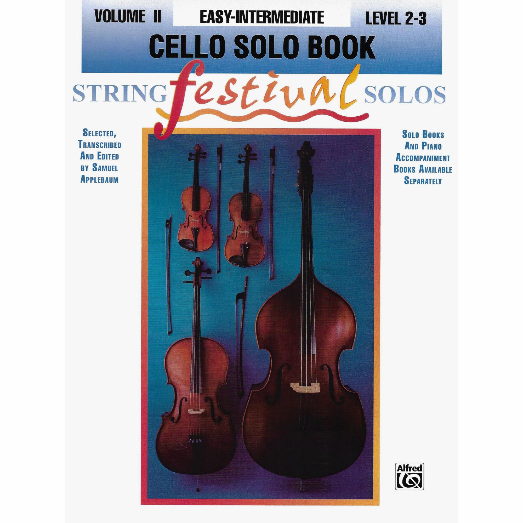 String Festival Solos, Volumes I & II for Cello and Piano