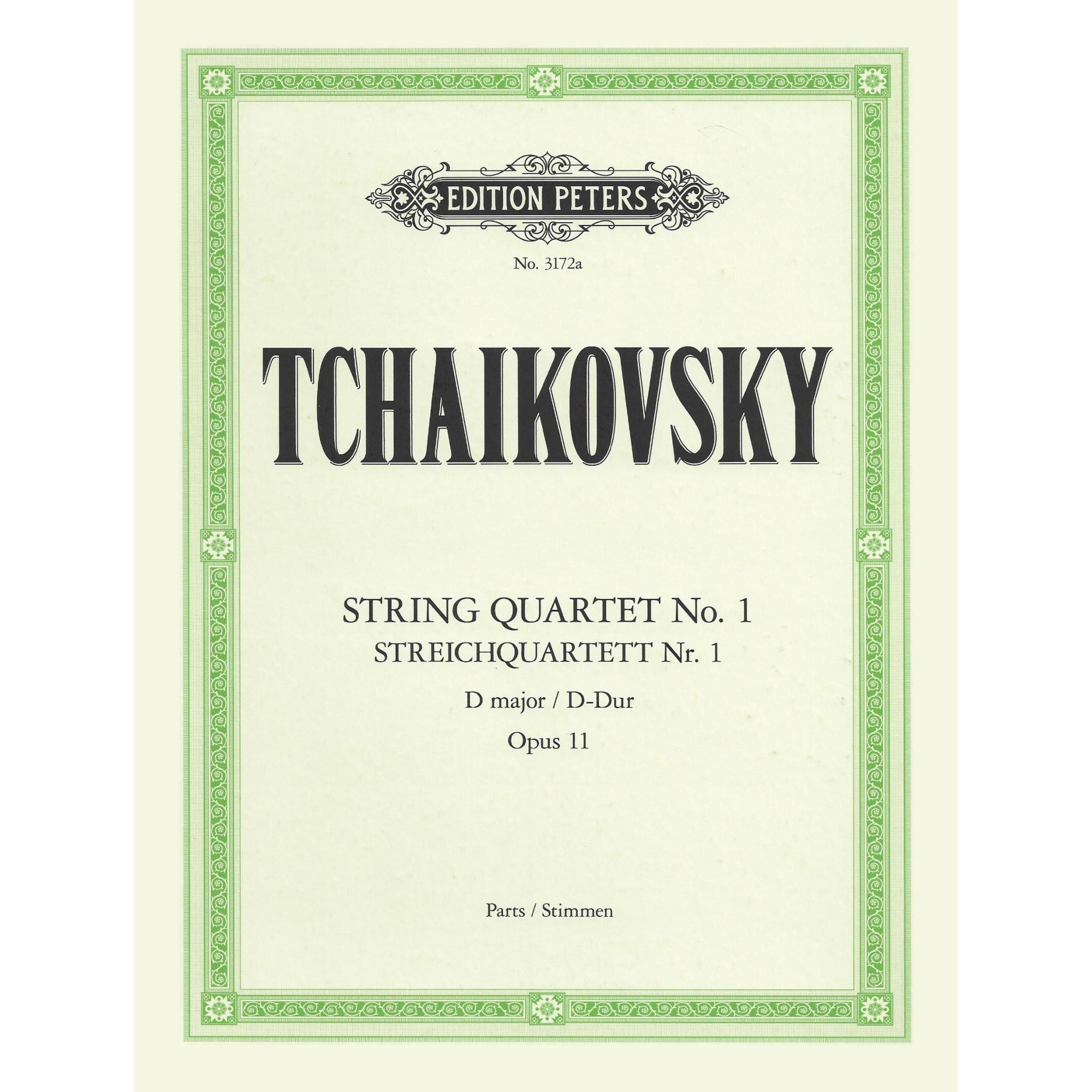 Tchaikovsky -- String Quartet No. 1 in D Major, Op. 11