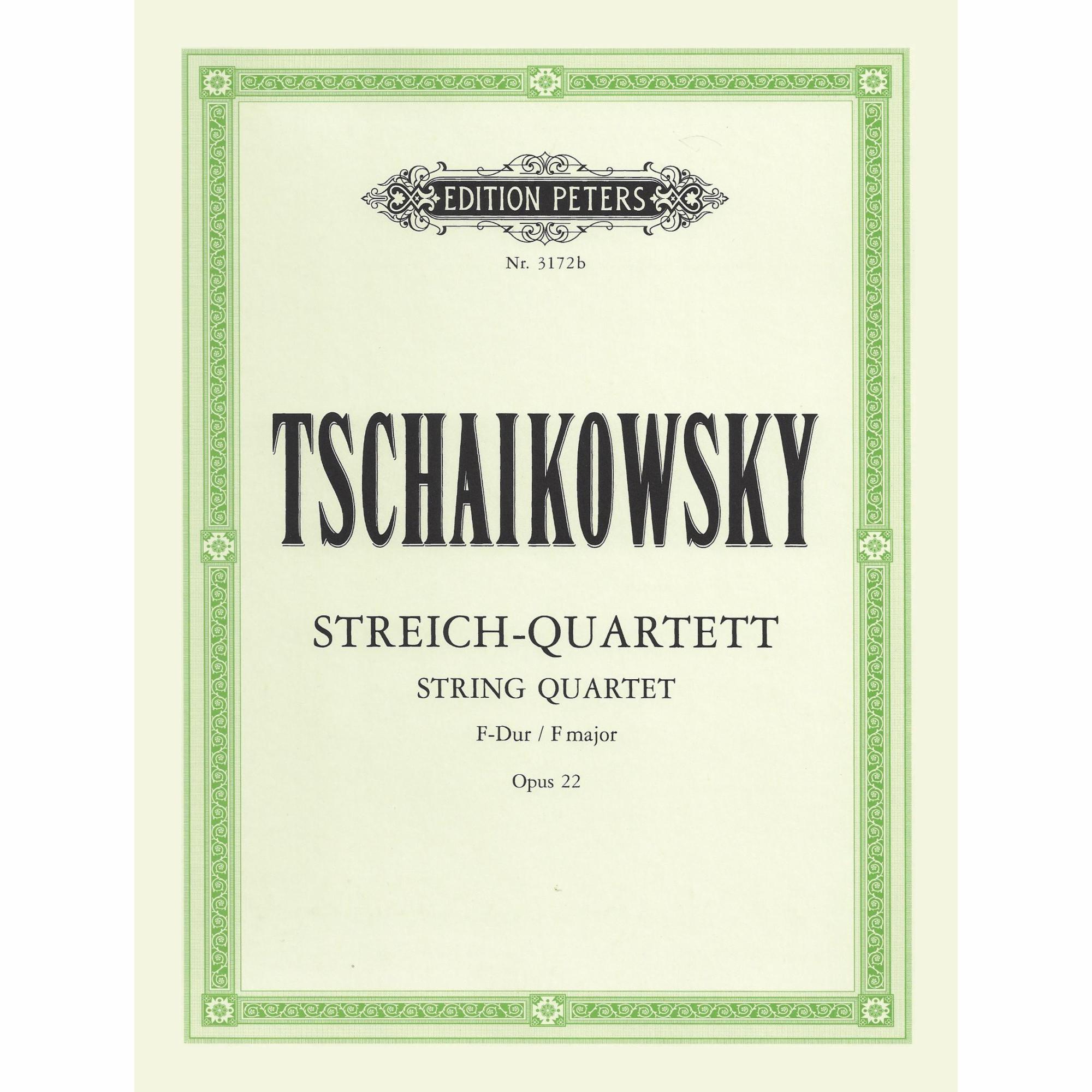 Tchaikovsky -- String Quartet in F Major, Op. 22