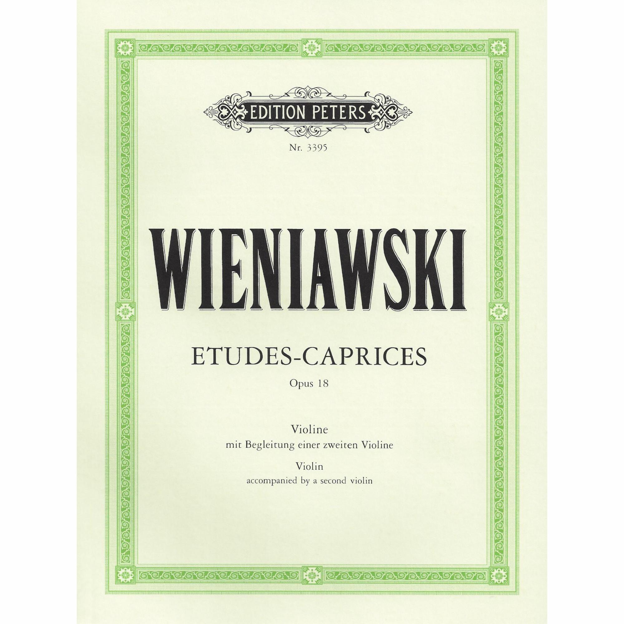 Wieniawski -- Etudes-Caprices, Op. 18 for Two Violins