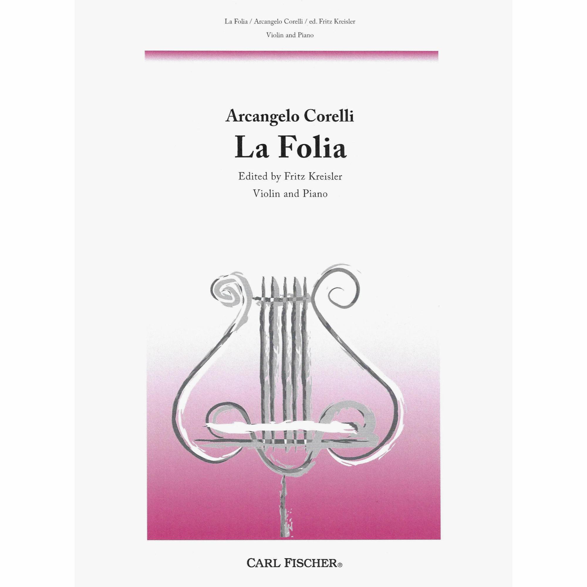Corelli -- La Folia for Violin and Piano