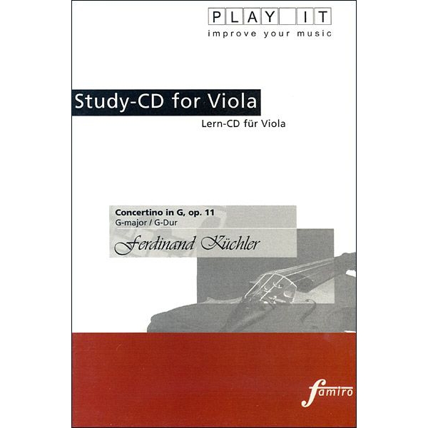 Concertino in G, Op. 11 for Viola