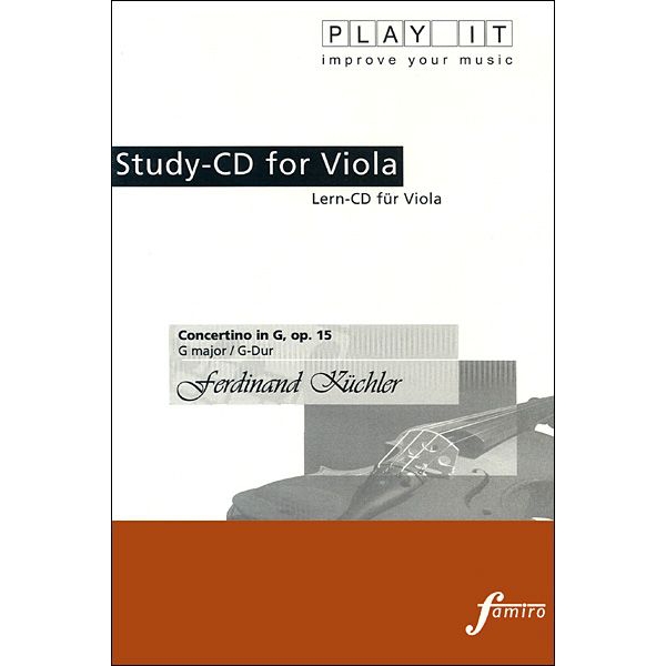 Concertino in G, Op. 15 for Viola