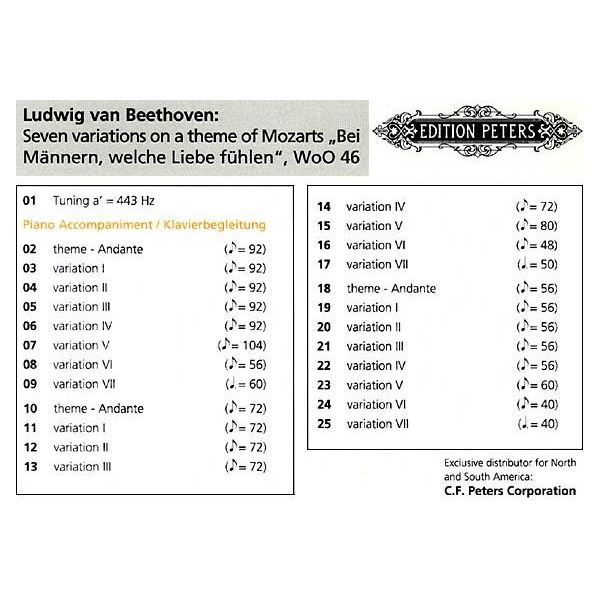 Table of contents