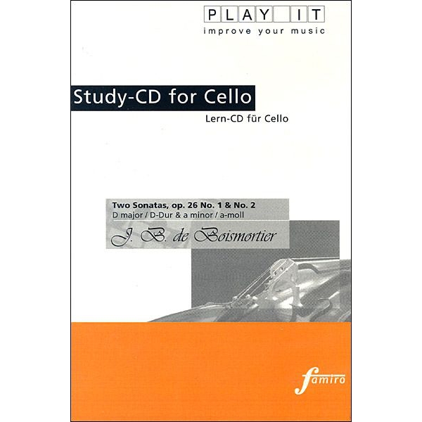 Two Sonatas, Op. 26 No. 1 and No. 2 in D Major for Cello